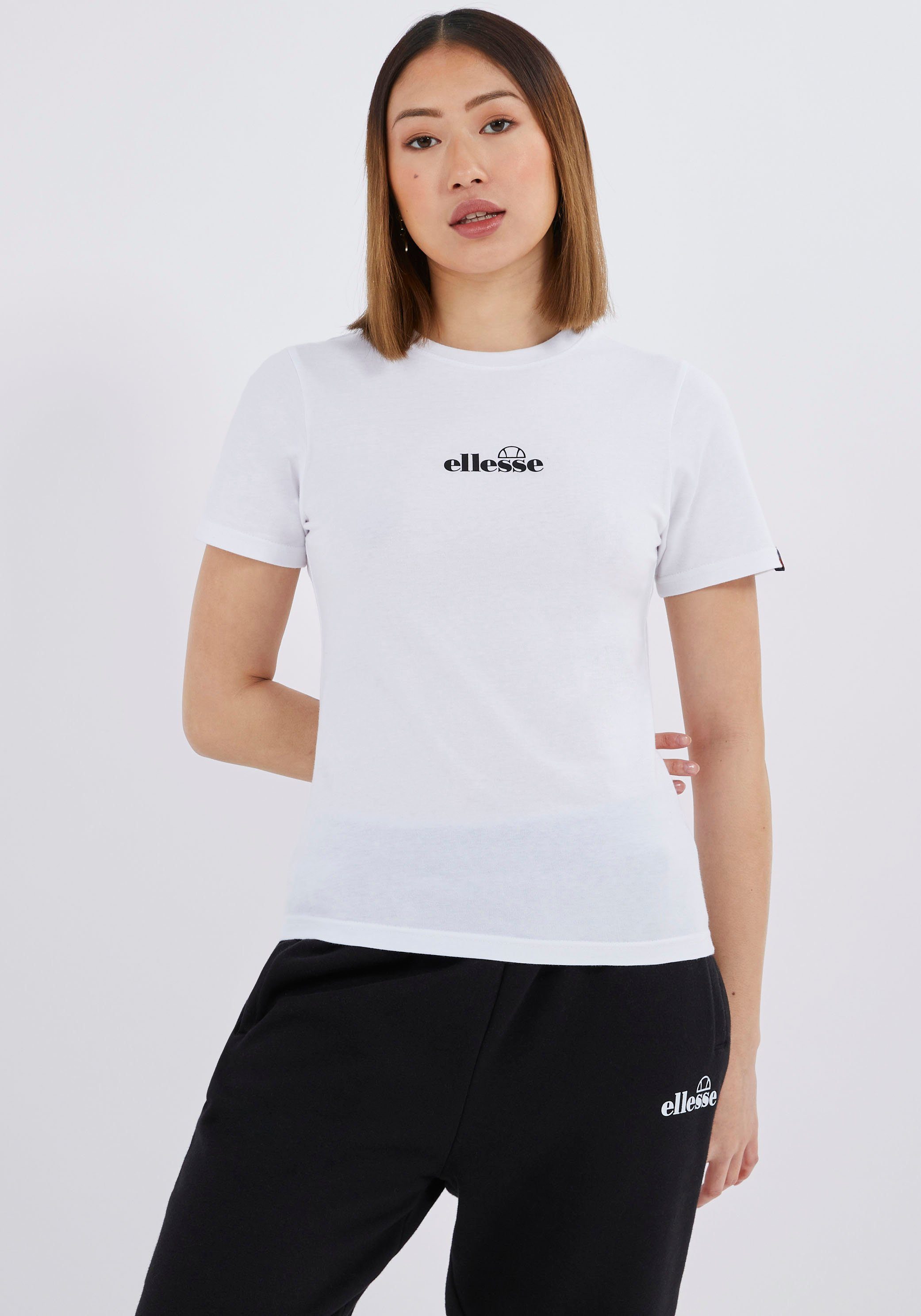 Neuware aus eigenen Geschäften Ellesse T-Shirt BECKANA white T-SHIRT