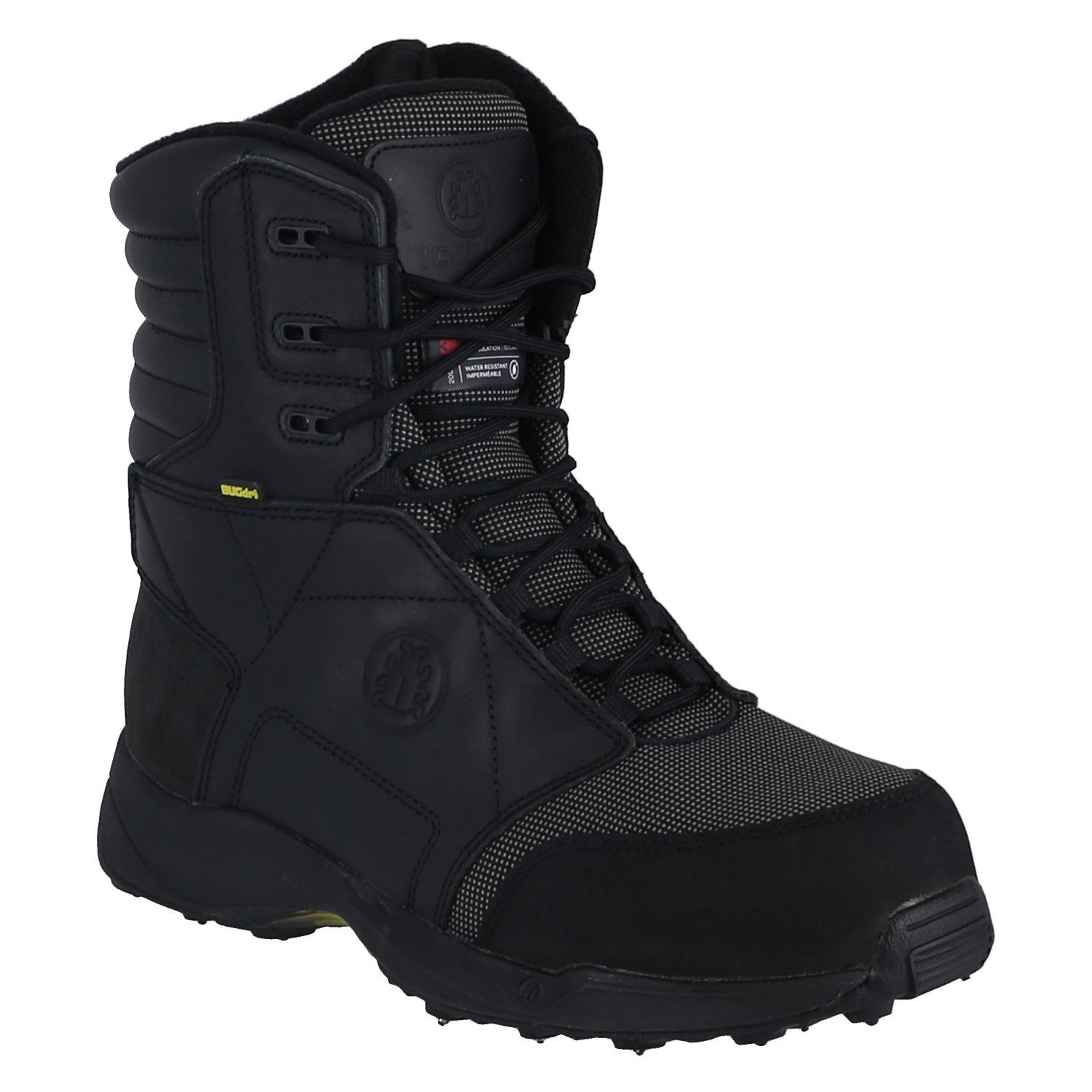 Icebug Vidar Pro High BUGrip schwarz Arbeitsschuh Herren Winterstiefel
