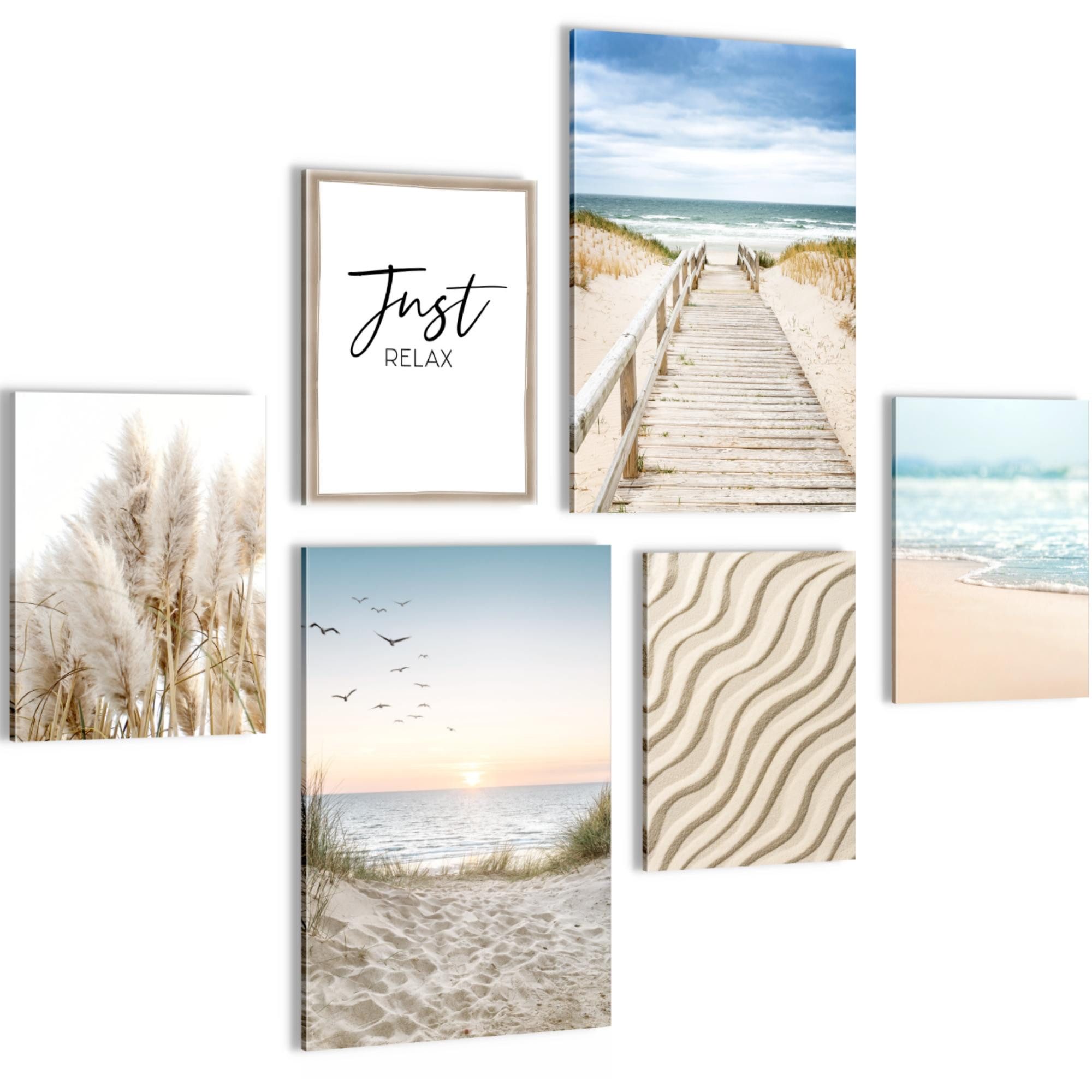 Novart Wandbild Meer Strand KEIN EXTRA günstig online kaufen