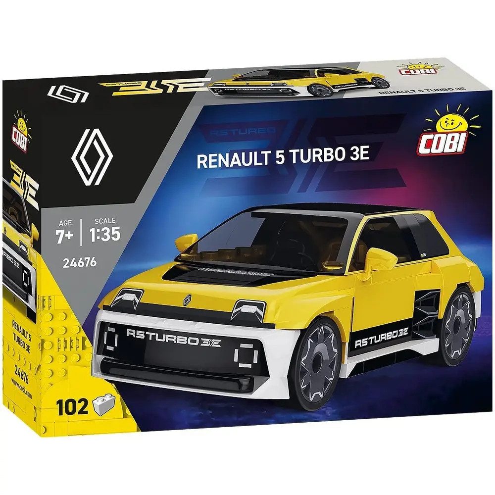 COBI COBI 24676 Renault 5 Turbo 3E Konstruktions-Spielset