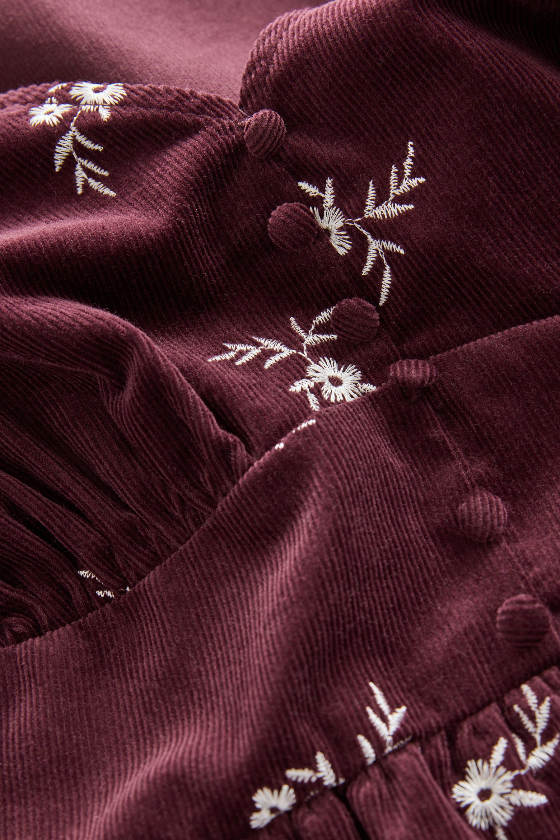 Next Minikleid Langärmeliges Cord-Minikleid (1-tlg) günstig online kaufen