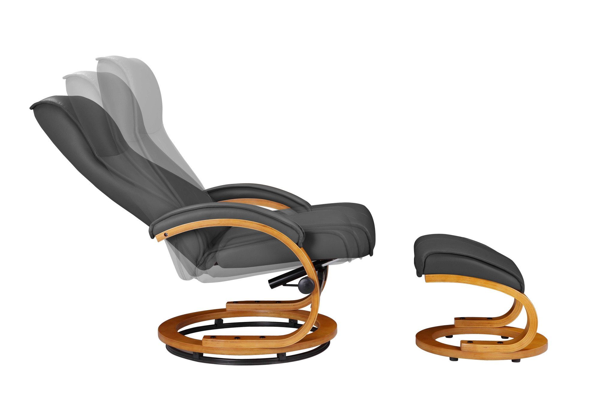 OTTO home Relaxsessel mit Hocker PARIS Naturleder- OTTO. Verlässliche Qualität. (Set, 2-St., bestehend aus Sessel und Hocker), Relaxfunktion, Dreh- und Kippfunktion, Unser Dauertiefpreis
