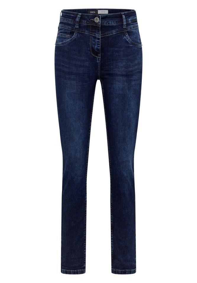 CECIL Gerade Jeans - Slim Fit Jeans günstig online kaufen