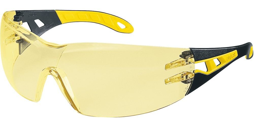 Uvex Arbeitsschutzbrille Bügelbrille Pheos Amber Sv Exc.