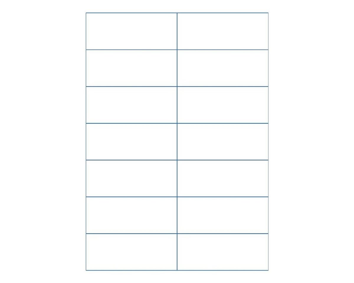 Thumbnail - Otto Office Etiketten Standard, 1400 Stück, Adresse lang (105x42,3 mm), selbstklebend