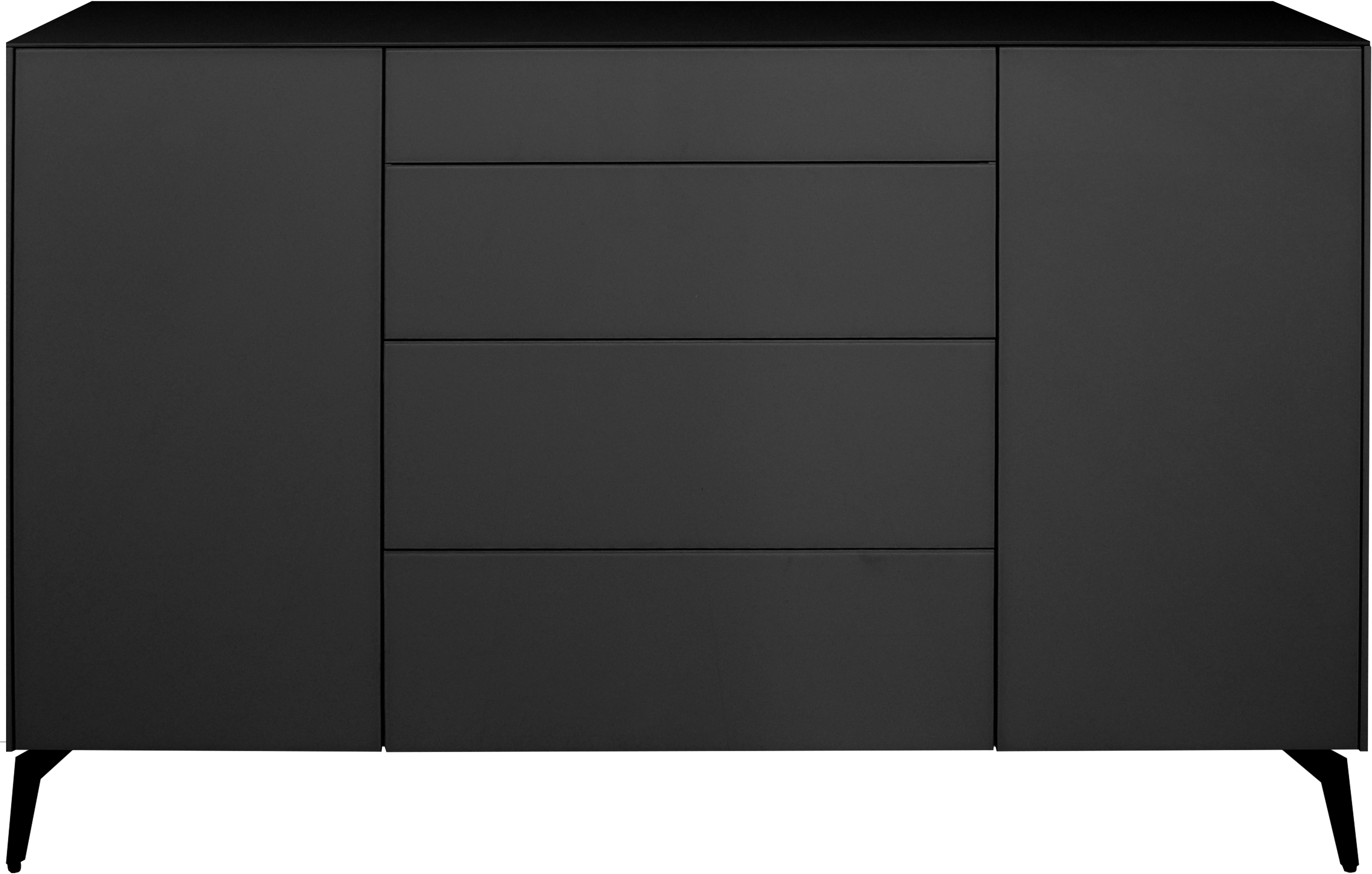 Mäusbacher Kommode Imola (OTTOs Choice), Kommode mit Glasfront und Glasoberplatte