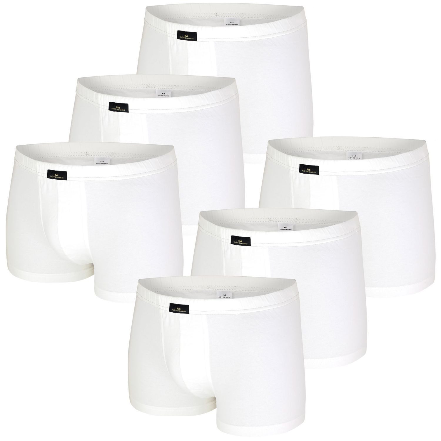 GÖTZBURG Boxershorts Tower (3-St) ohne Eingriff, aufgedoppelter Frontbereic günstig online kaufen