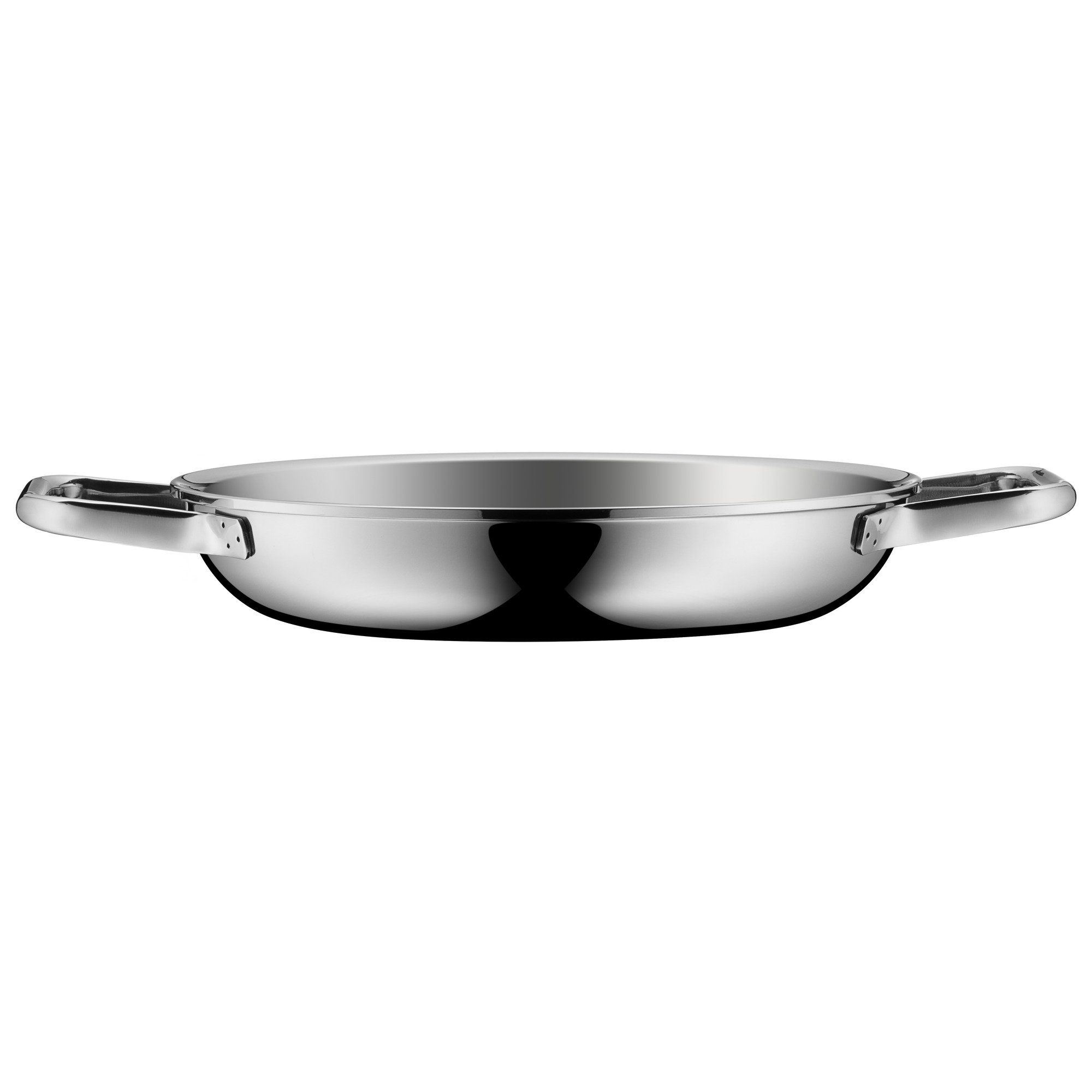 WMF Servierpfanne Set Profi Resist Wabenpfanne 24cm und 28cm, (24cm und 28cm, 2-tlg), Profi Resist Wabenstruktur, Mehrschichtmaterial, induktionsgeeignet