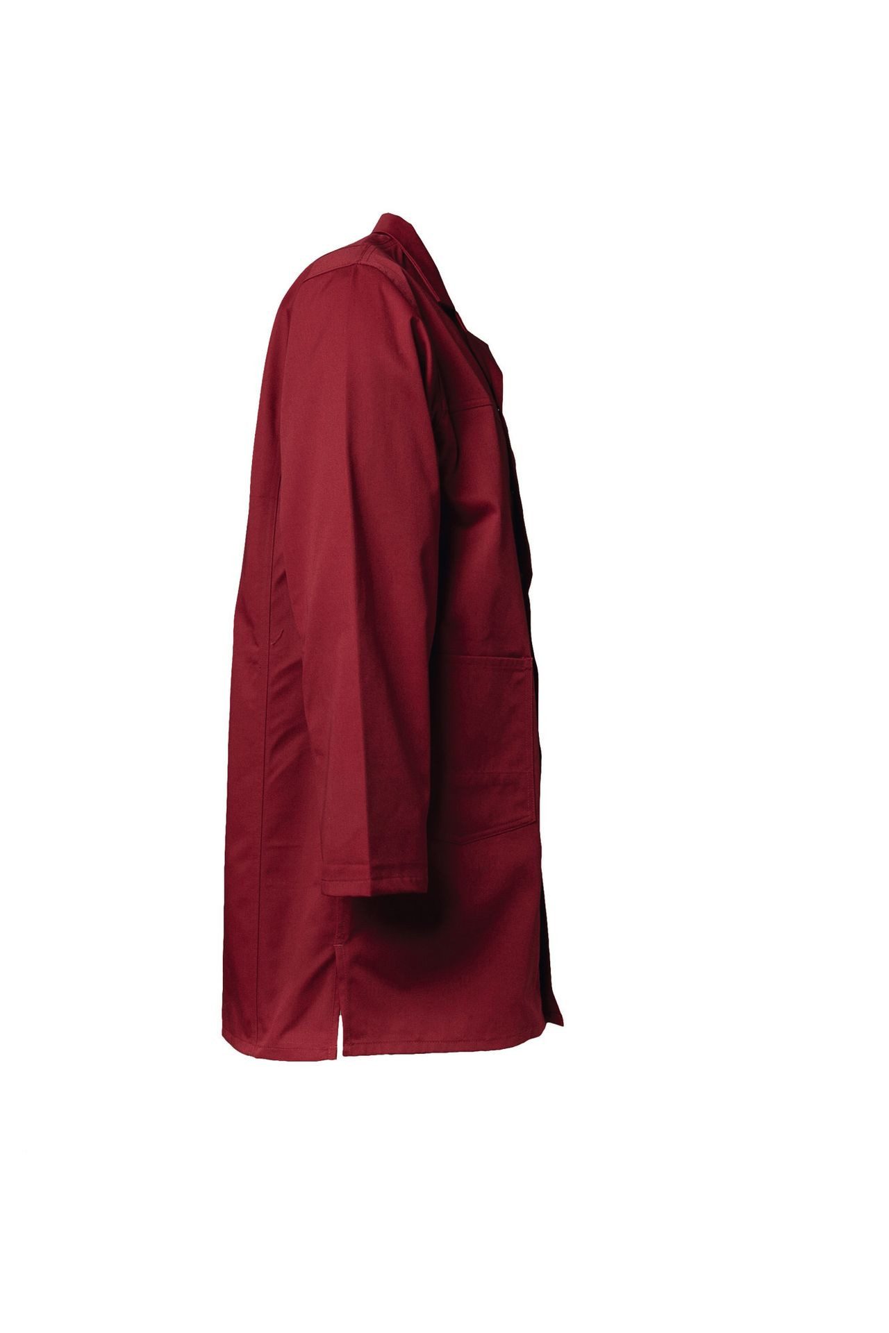 Planam Arbeitsjacke PLANAM Herren Berufsmantel MG-260 Revers Reißfest Bordeaux