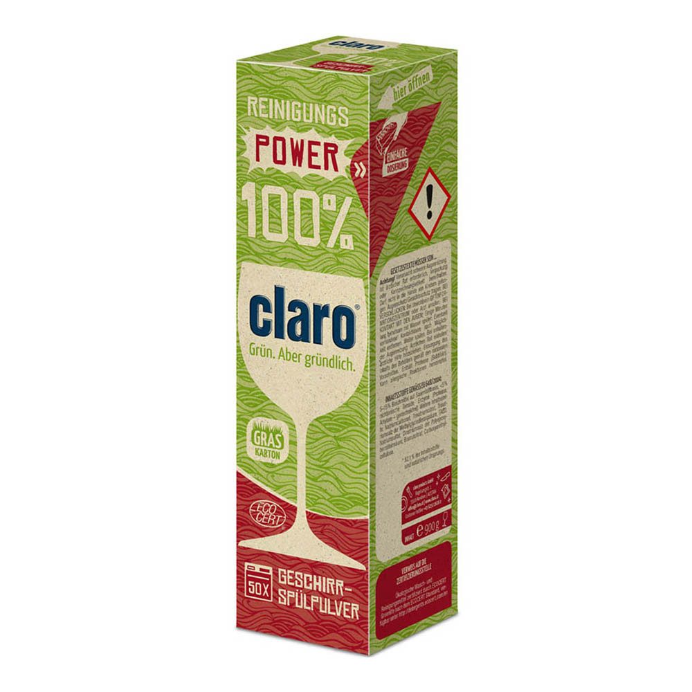 100% Reinigungspower - Geschirrspülpulver 900g Geschirrspülmittel