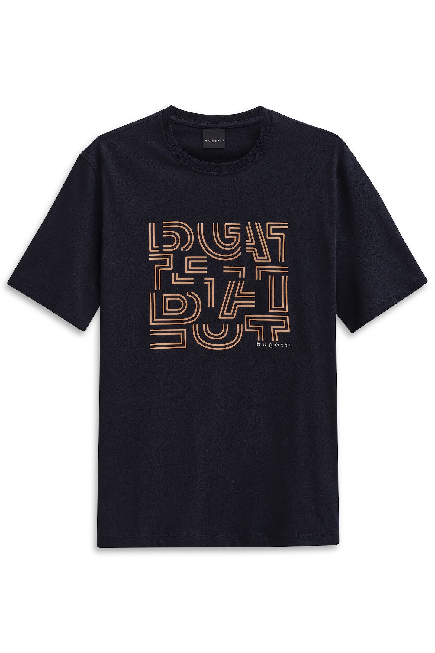 bugatti T-Shirt Modern Fit mit Logo-Print günstig online kaufen