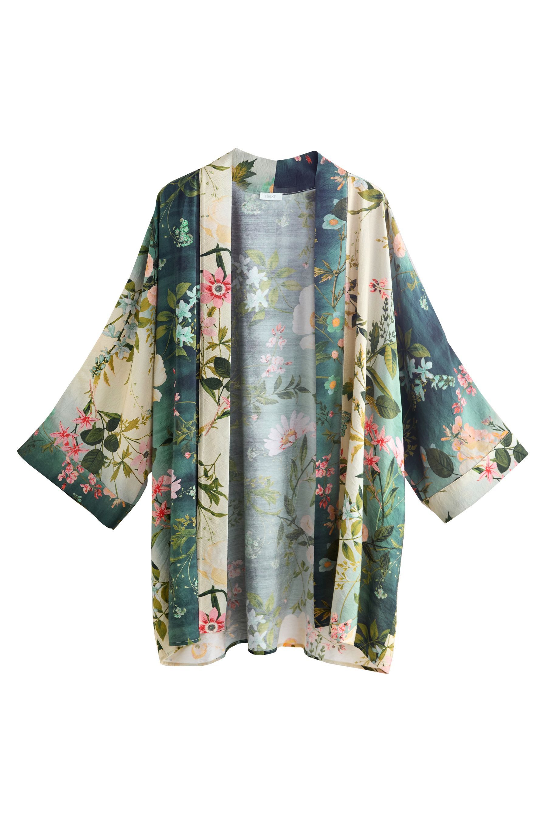 Next Kimono Lange Kimono-Jacke, Viskose (LENZING™ günstig online kaufen