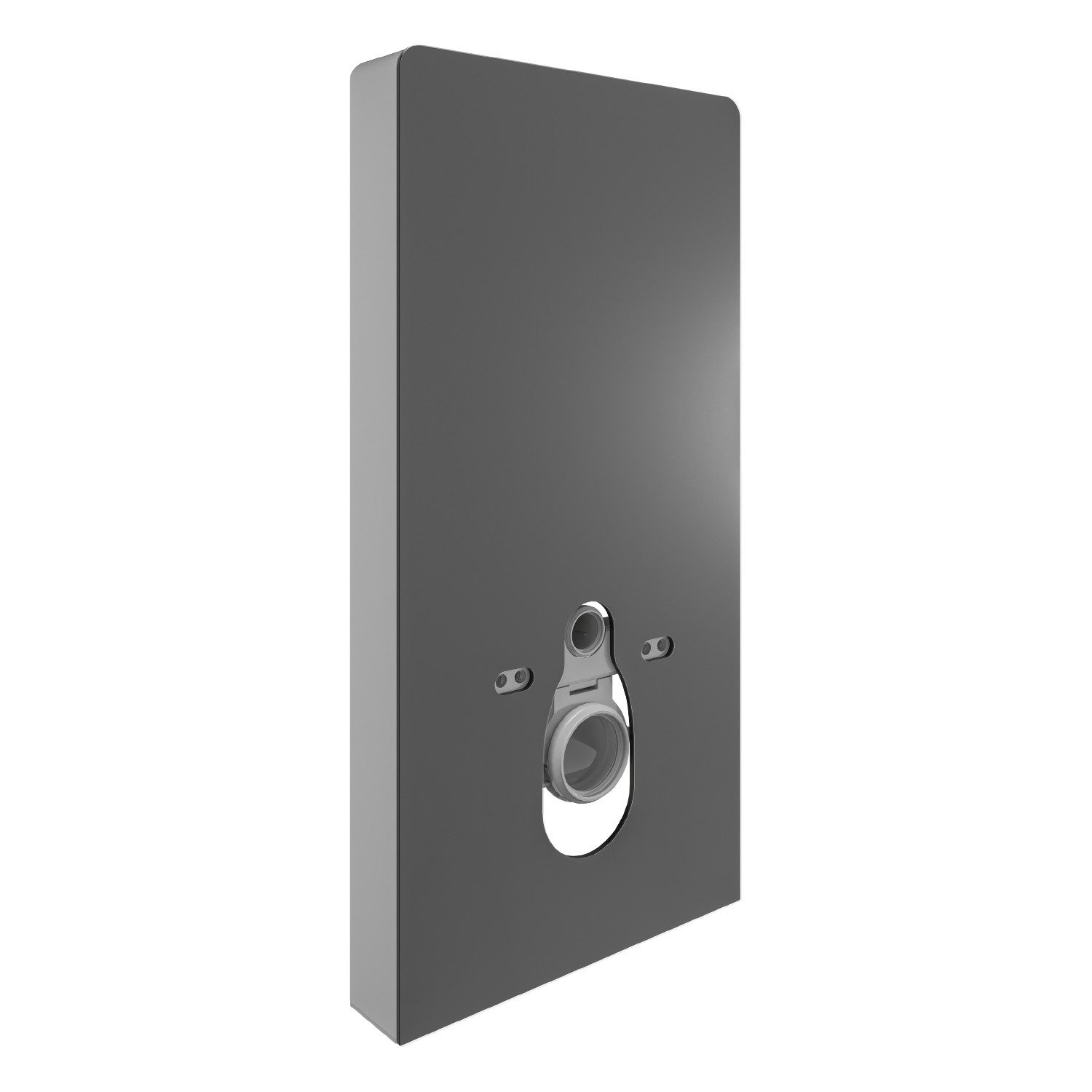 Bernstein Vorwandelement WC 805S, Sanitärmodul / Aufputz Spülkasten für Wand WC Toilette mit Sensor