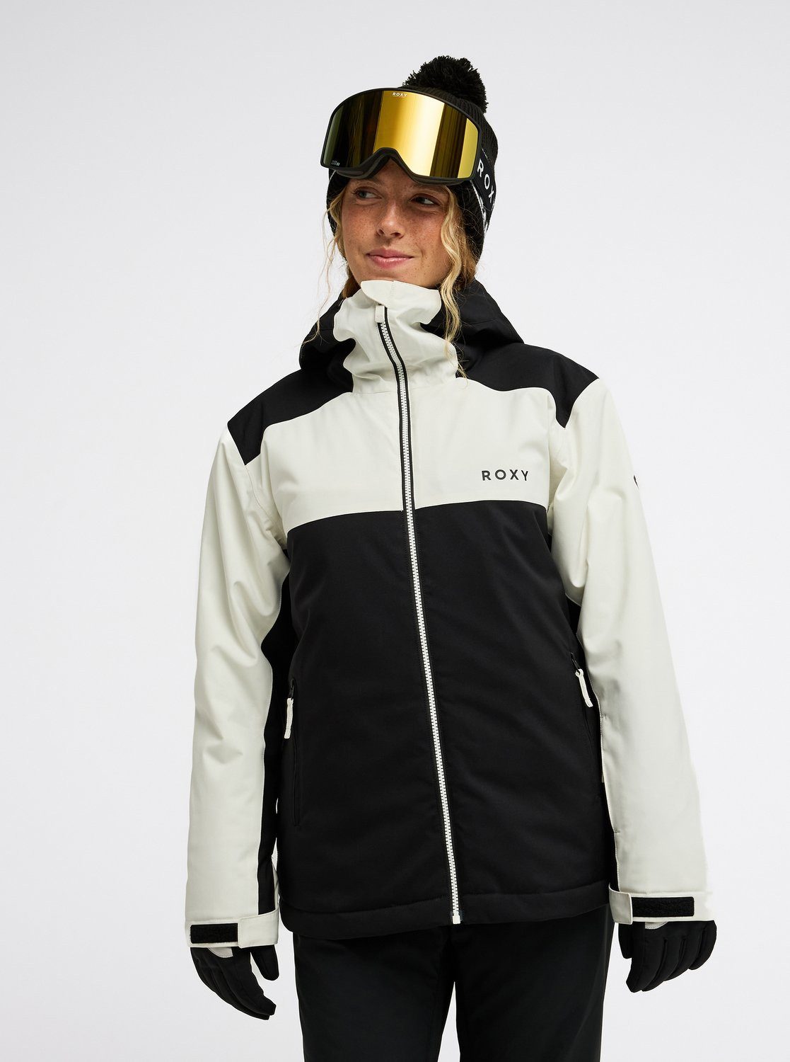 Roxy Skijacke ASTRAL PEAK JK sportliches Design, aus Polyester, atmungsaktiv, windabweisend