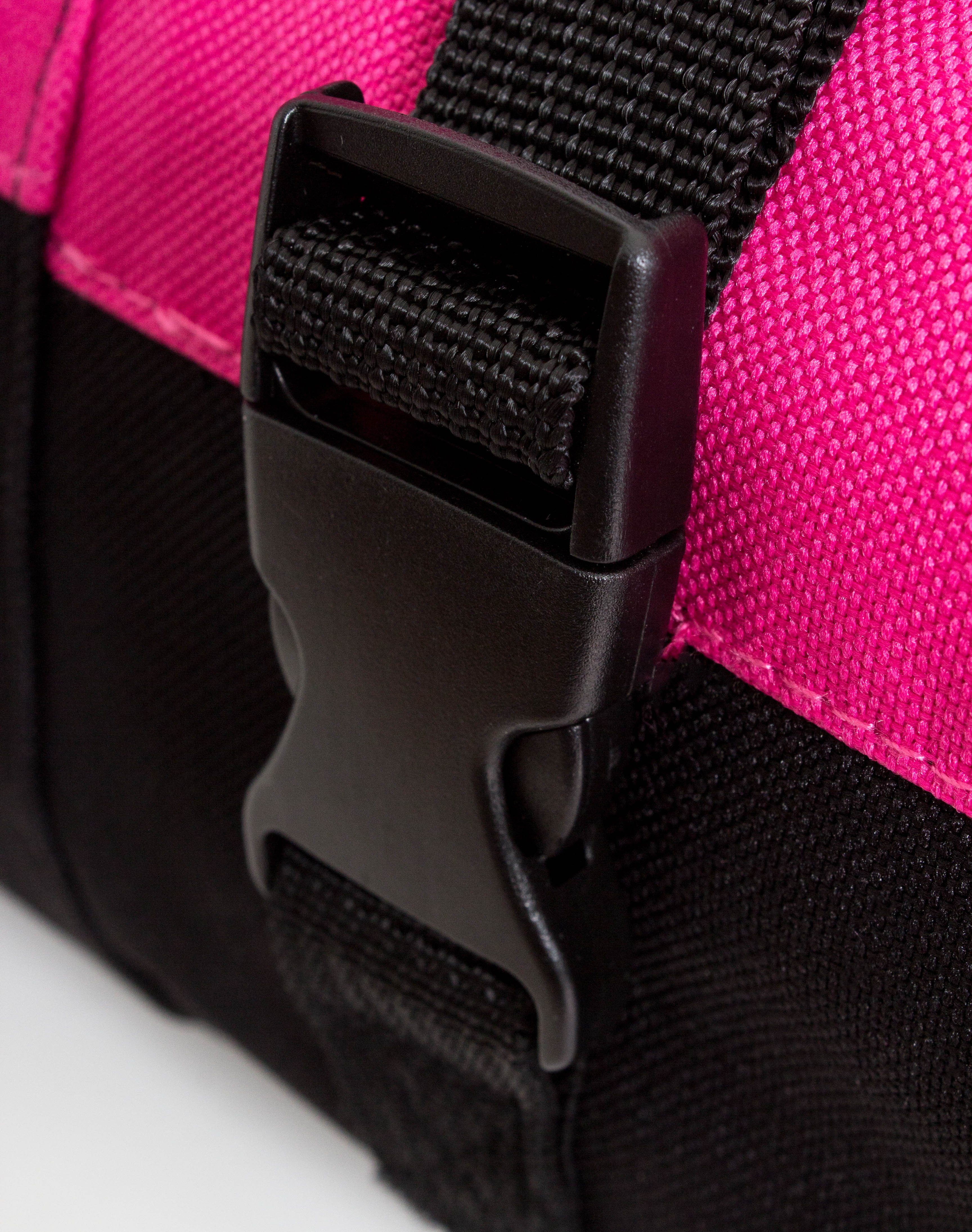 BRUBAKER Skitasche Carver Pro Ski Tasche - Schwarz Pink (Skibag für Skier und Skistöcke, 1-tlg., reißfest und schnittfest), gepolsterter Skisack mit Zipperverschluss