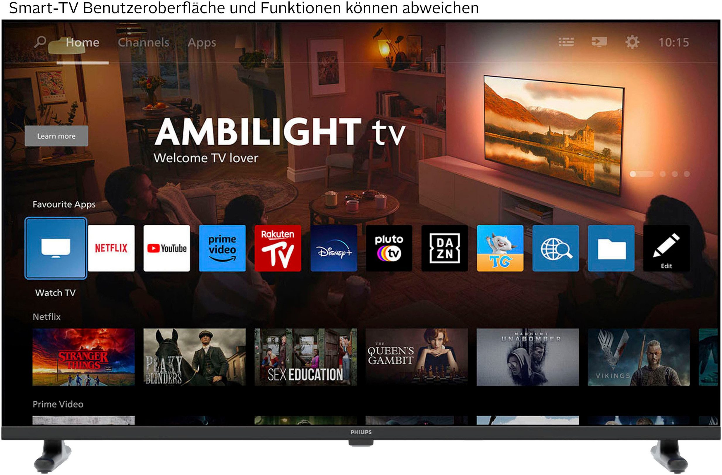 Philips 32PHS6050/12 LED-Fernseher (80 cm/32 Zoll, HD, Smart-TV)