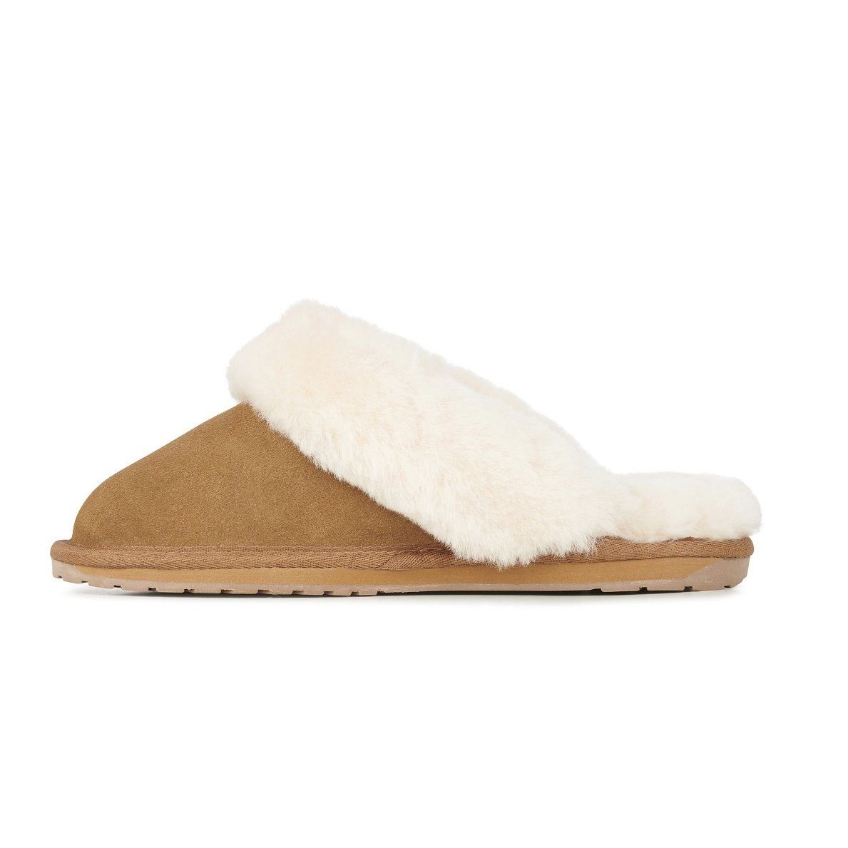 Emu Australia Jolie (Wildlder, Lammfell) braun Damen Hausschuh