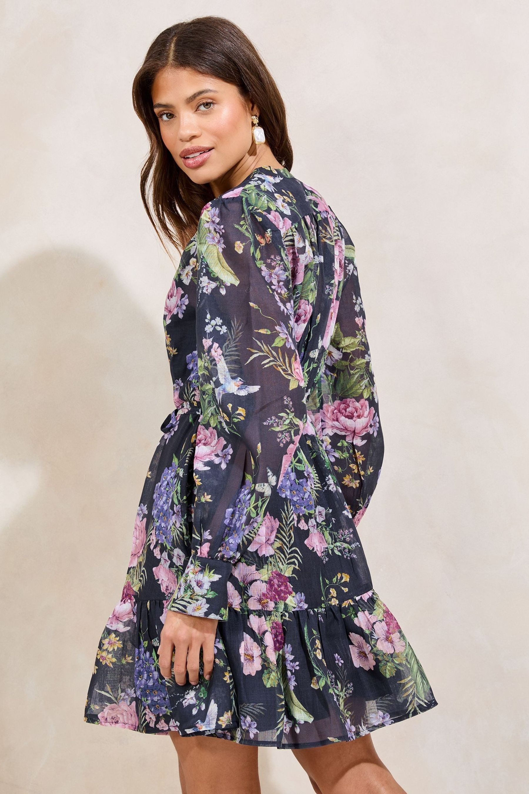 LIPSY Minikleid Lipsy Gewebtes Mini-Hemdkleid, Regular (1-tlg) günstig online kaufen