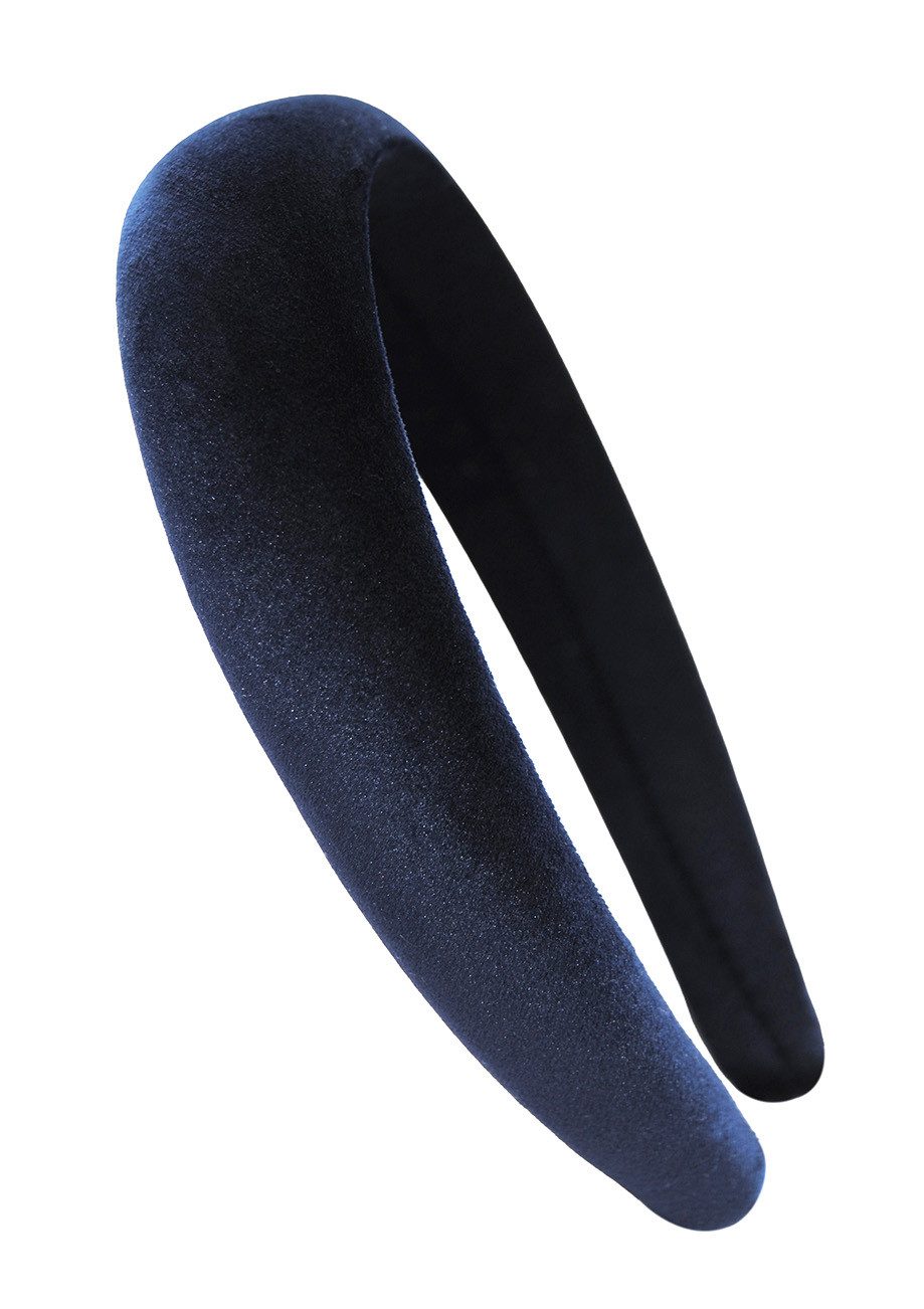 axy Haarreif Samt Haarreif Klassik gepolstert, Wunderschön Vintage Damen Stirnband Haarschmuck Haarreifen