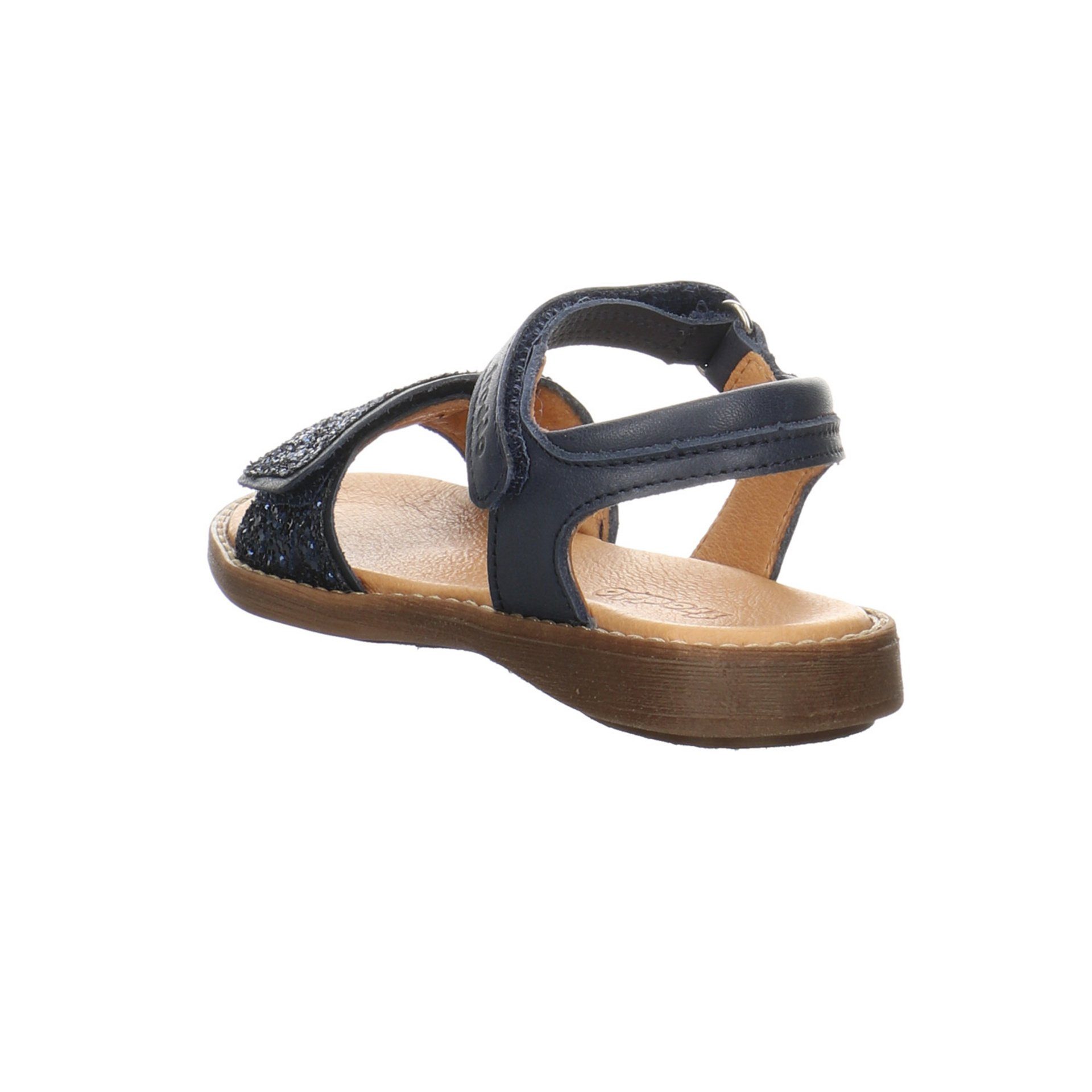 Sandale froddo® Sandale Mädchen Sandalen Schuhe Lore Leder-/Textilkombination Sparkle