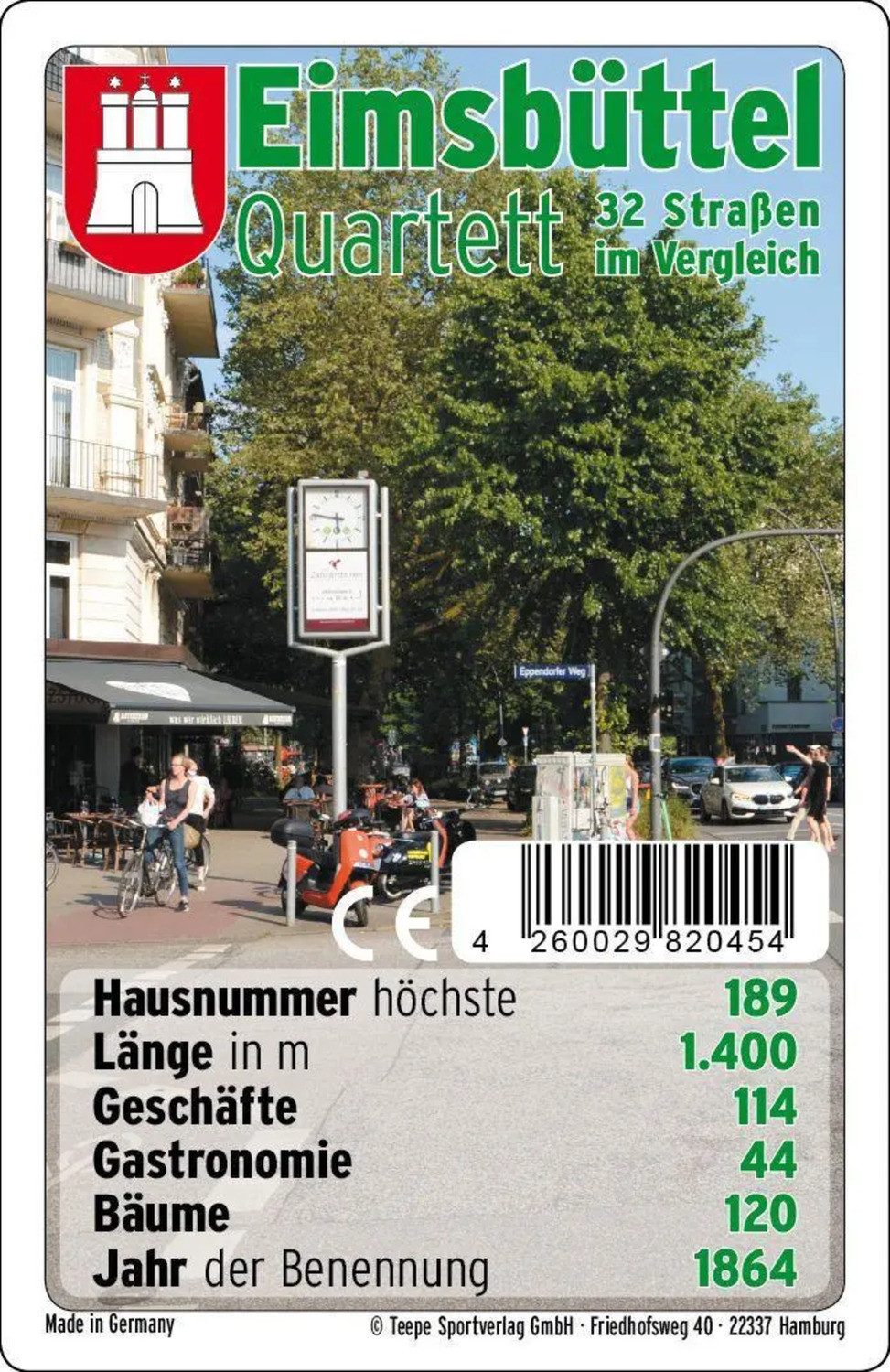 Spiel Hamburg Eimsbüttel Quartett