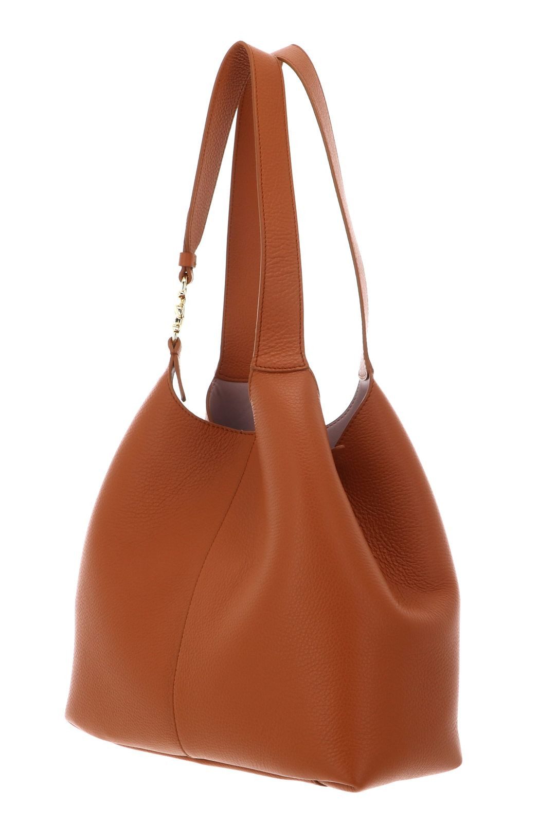 COCCINELLE Schultertasche Shopper (Set, 2-tlg), aus echtem Rindsleder