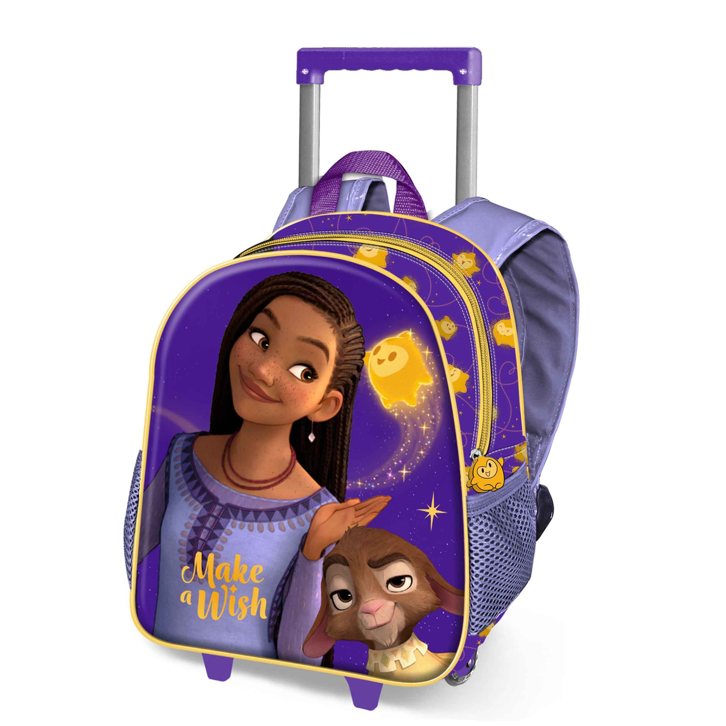 Kinderrucksack Disney Wish Star Trolley Vorschulrucksack Kindergarten Rucksack