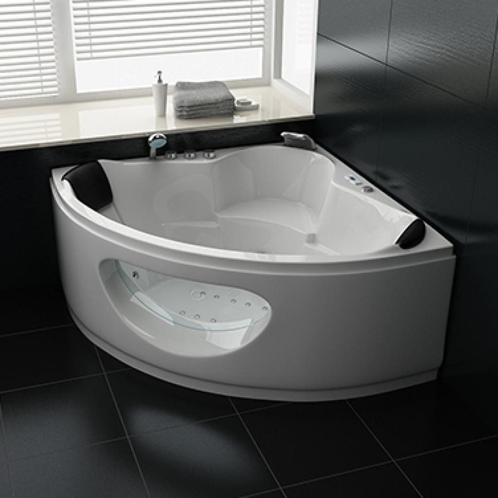 PureHaven Whirlpool 138x138 cm mit Heizung, Lichttherapie & Bluetooth-Soundsystem