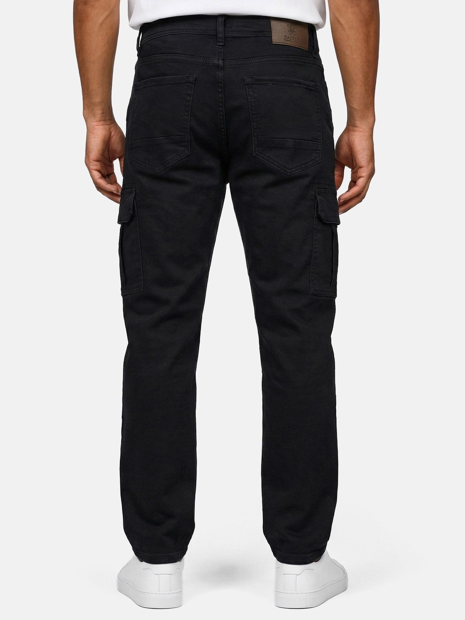 Tazzio Straight-Jeans A112 Regular Fit Cargo Denim Jeans Hose