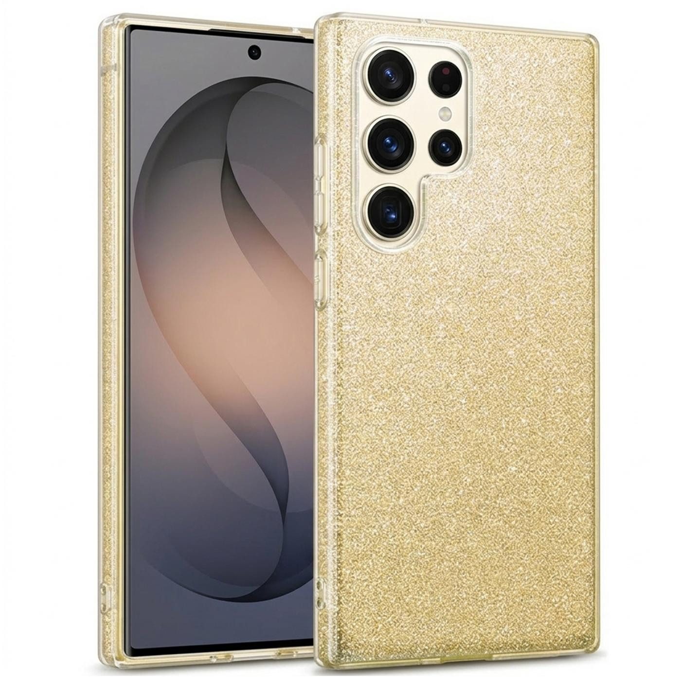 CoolGadget Handyhülle Glitzer Glamour Hülle für Samsung Galaxy S26 Ultra 6,9 Zoll, Slim Case mit Glossy Effect Schutzhülle für Samsung S26 Ultra 5G Hülle