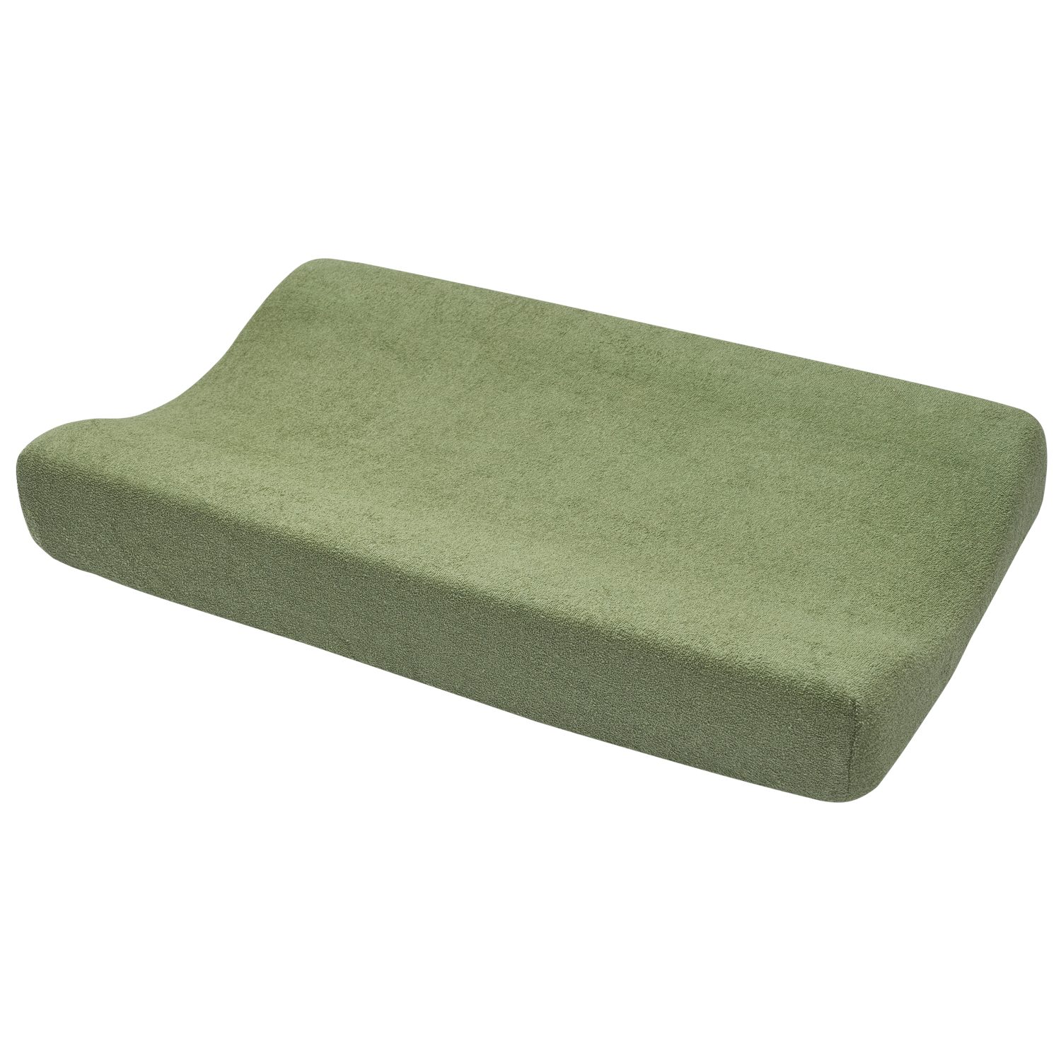 Meyco Baby Wickelauflagenbezug Olive Green (1-tlg., 50x70cm - 1-pack), 50x70cm - 1-pack