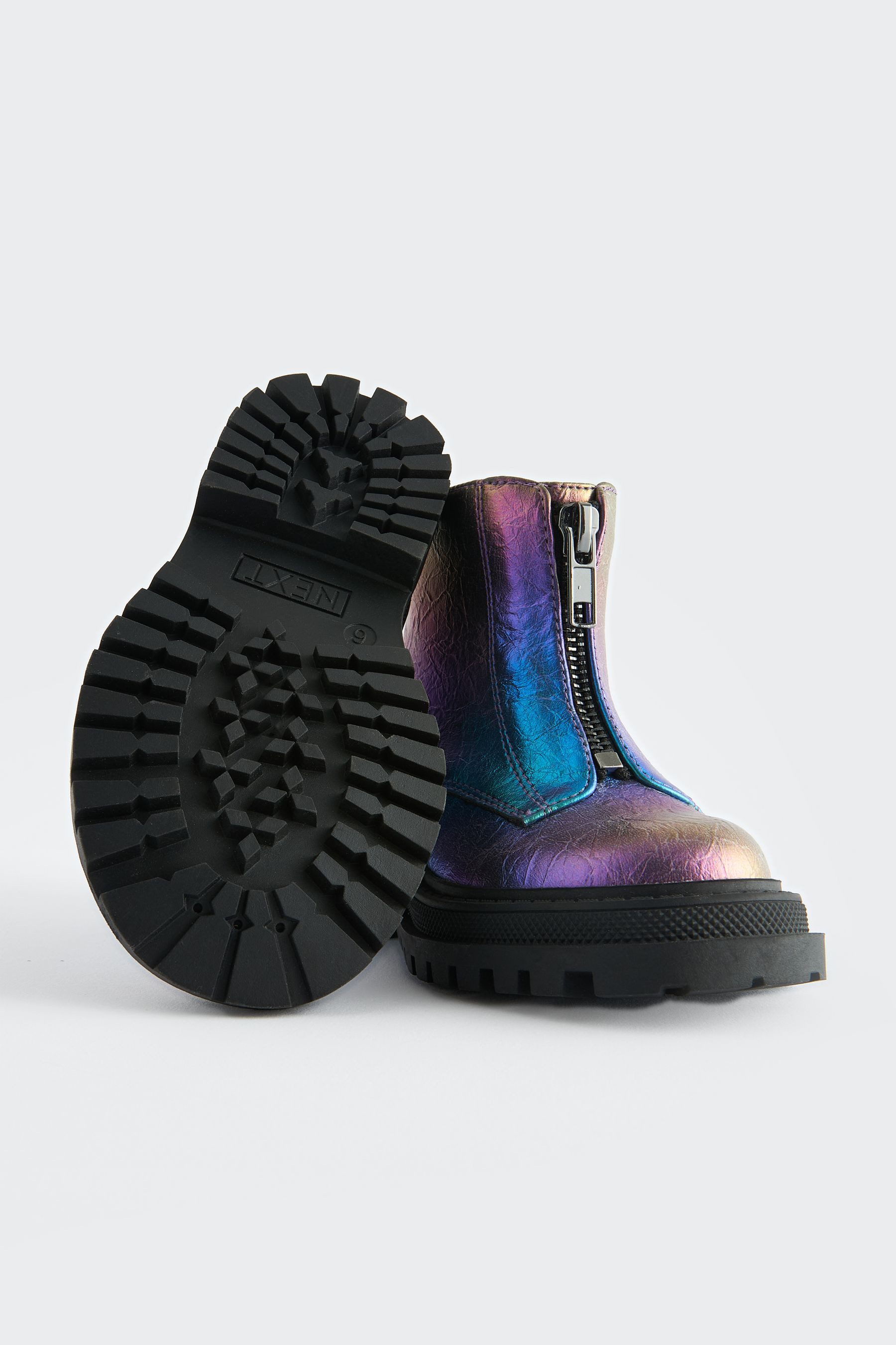 Next Derbe Stiefel mit Reißverschluss vorne Stiefelette (1-tlg)