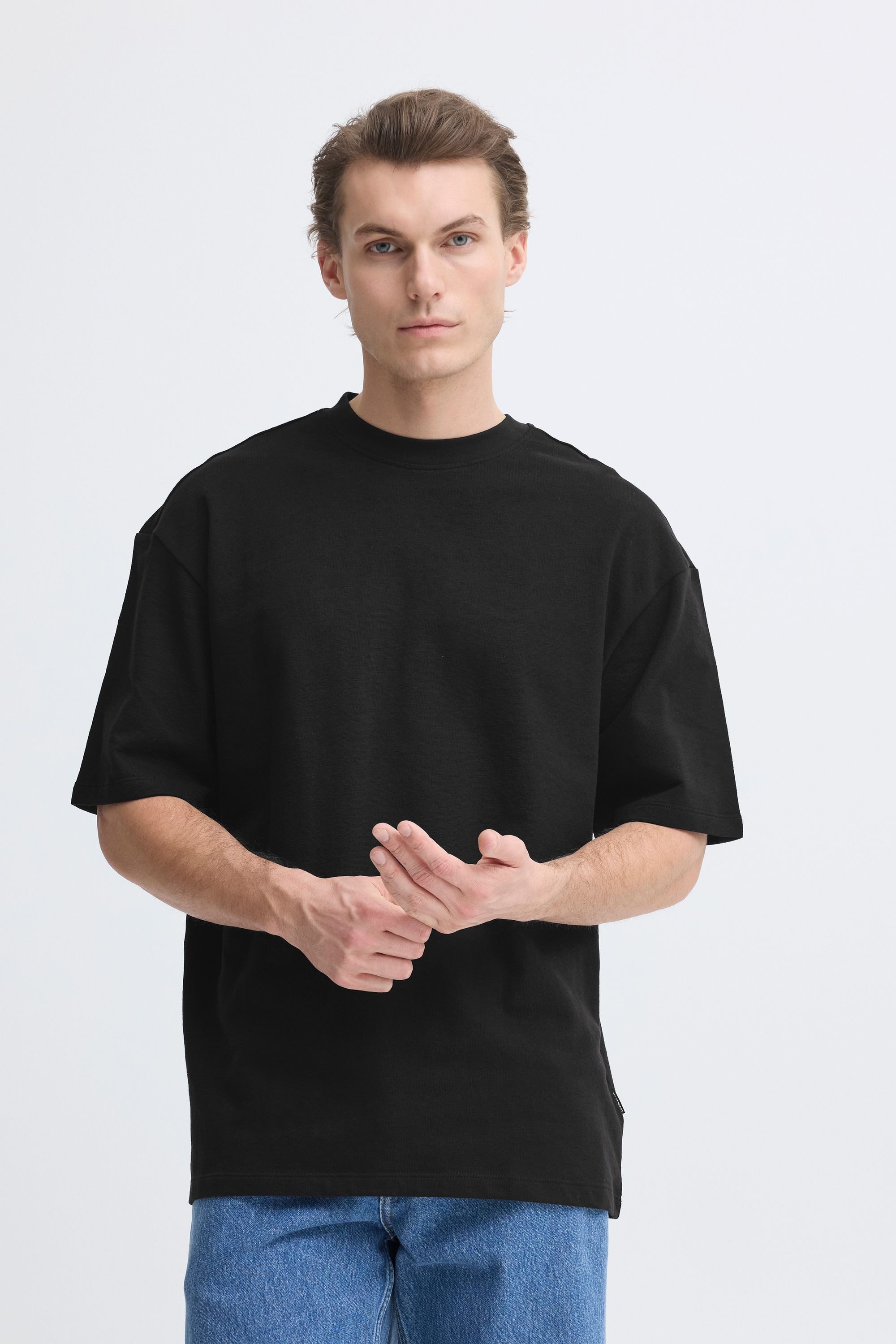 Blend Rundhalsshirt BHKaiser Klassisches T-Shirt mit Rundhalsausschnitt günstig online kaufen