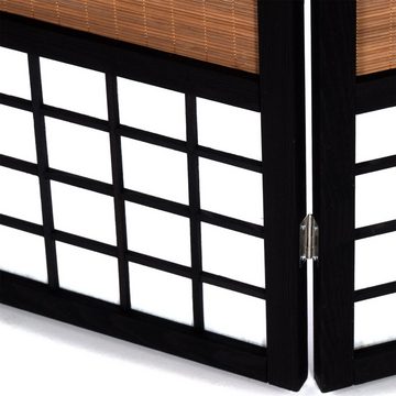 CREEDWOOD Paravent JAPANISCHER RAUMTEILER "OSAKA", 170x120 cm, 3-teilig, Shoji Paravent