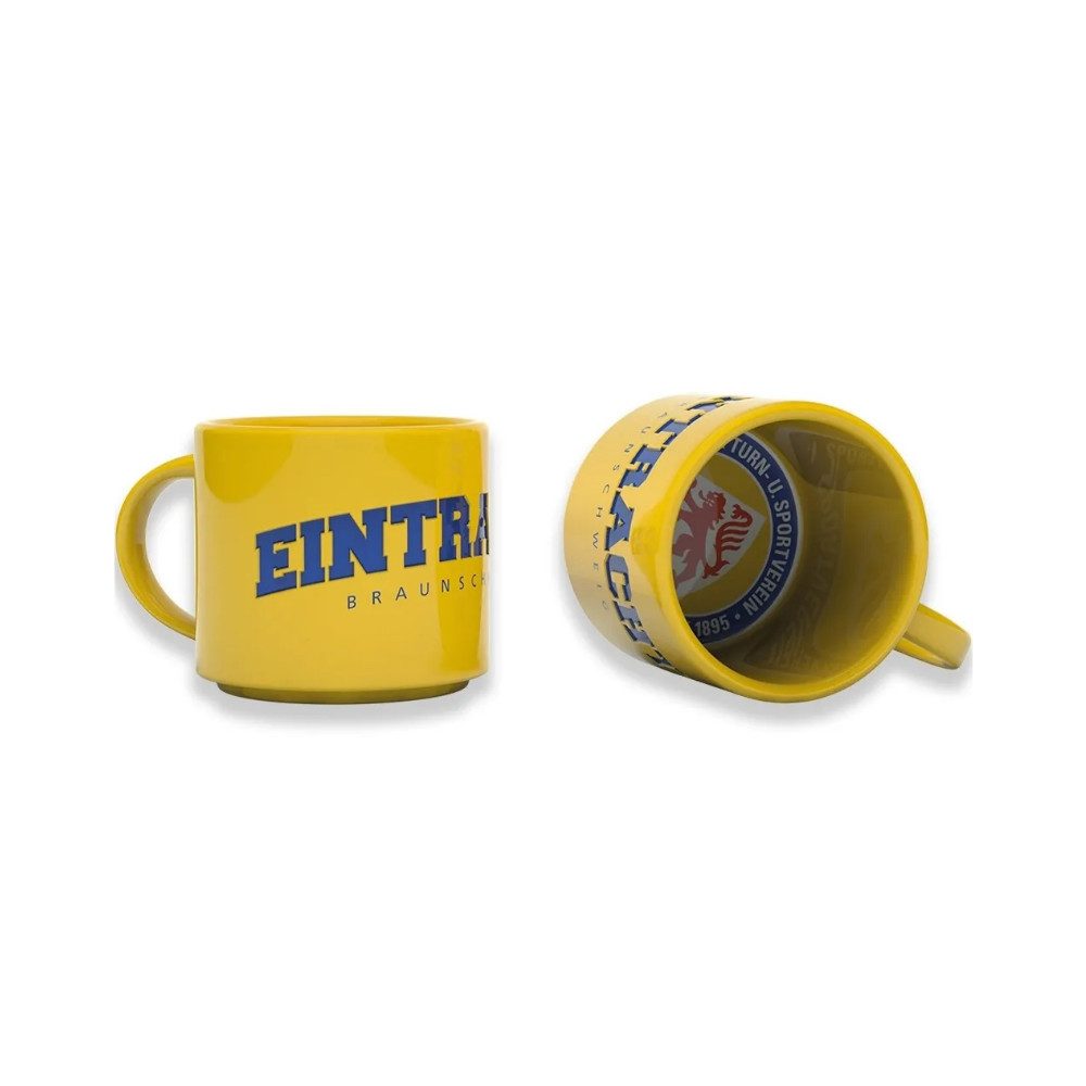 Eintracht Braunschweig Becher Eintracht Braunschweig Tasse Retro Schriftzug, Keramik