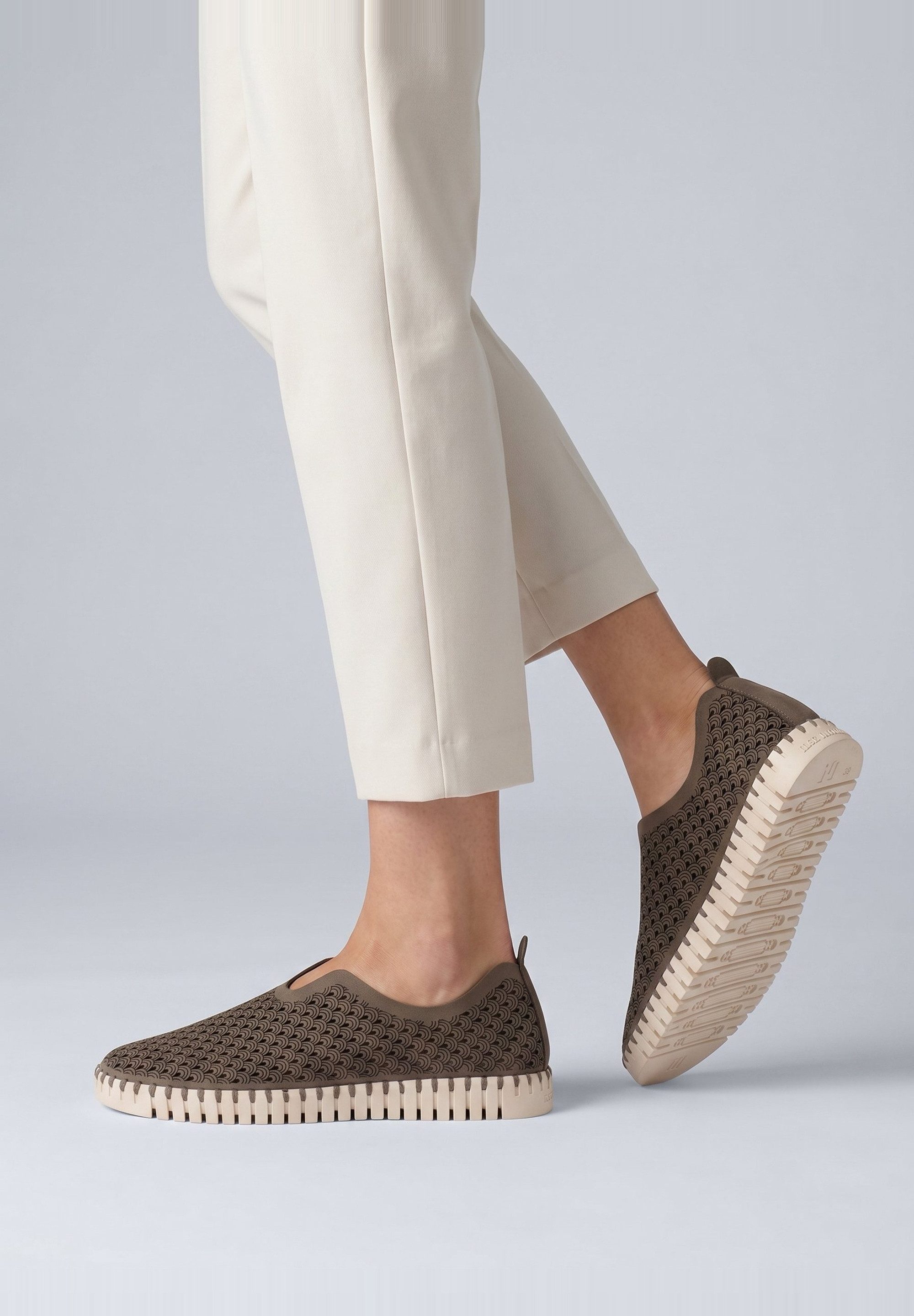 Ilse Jacobsen TULIP3275 Sneaker Plateausohle, atmungsaktive Mikrofaser, hoher Tragekomfort – Bild 4 von 5