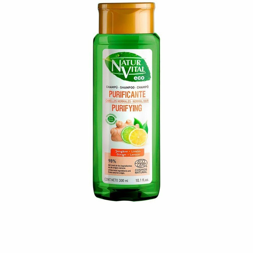 Natur Vital Haarshampoo Naturvital Eco Purificante Jengibre y Limón Champú 300ml