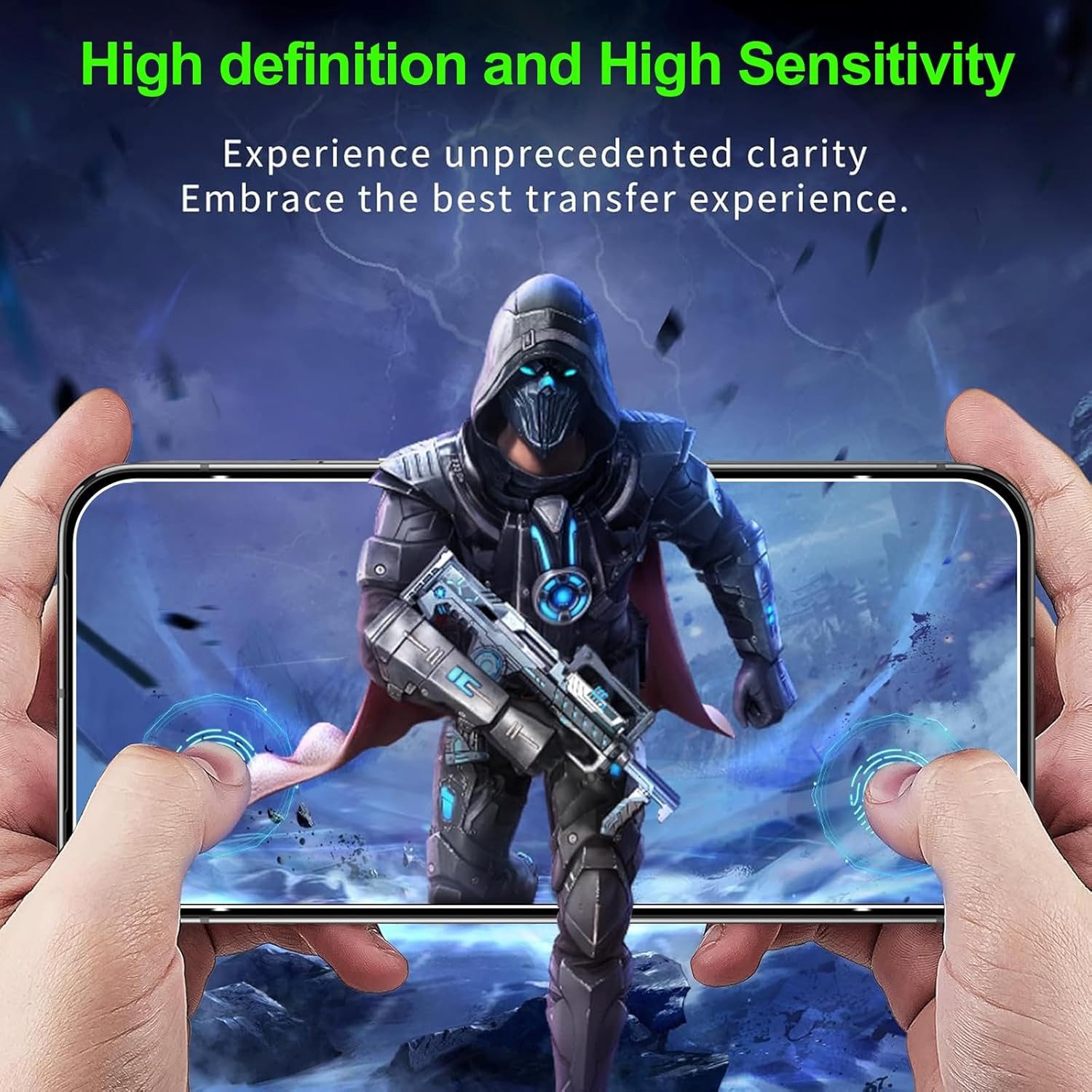 CLM-Tech Displayschutzglas 3x für Xiaomi Redmi Note 14 5G Panzerfolie kristallklar für Xiaomi Redmi Note 14 5G, Panzerglas Folie - Anti-Fingerabdruck und kratzf – Bild 4 von 5
