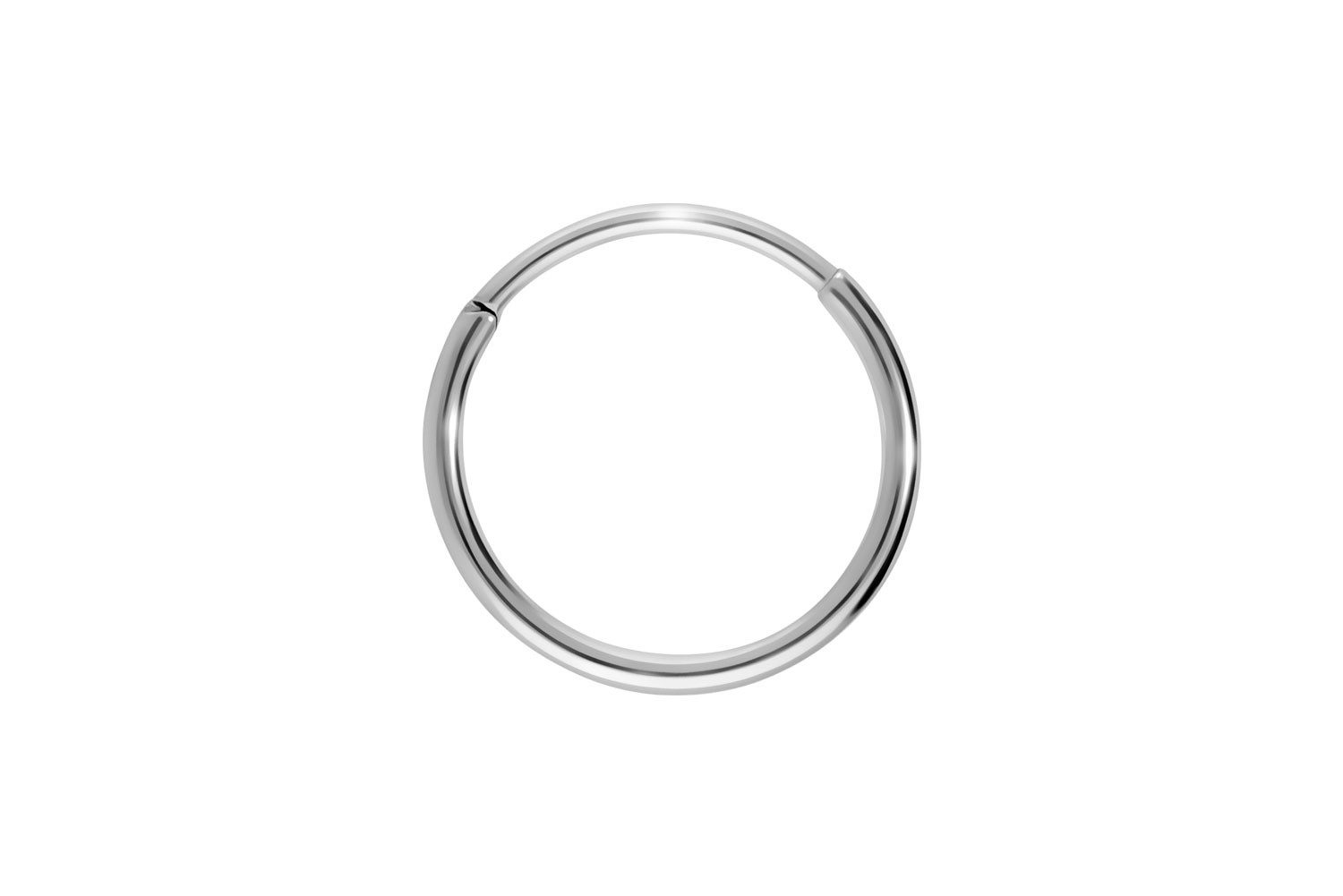 PIERCINGLINE Nasenpiercing Titan Segmentring Clicker Ohrpiercing Septum Nase (Clicker, 1-tlg), Ohrpiercing für Conch, Helix, Tragus, Daith, Lobe