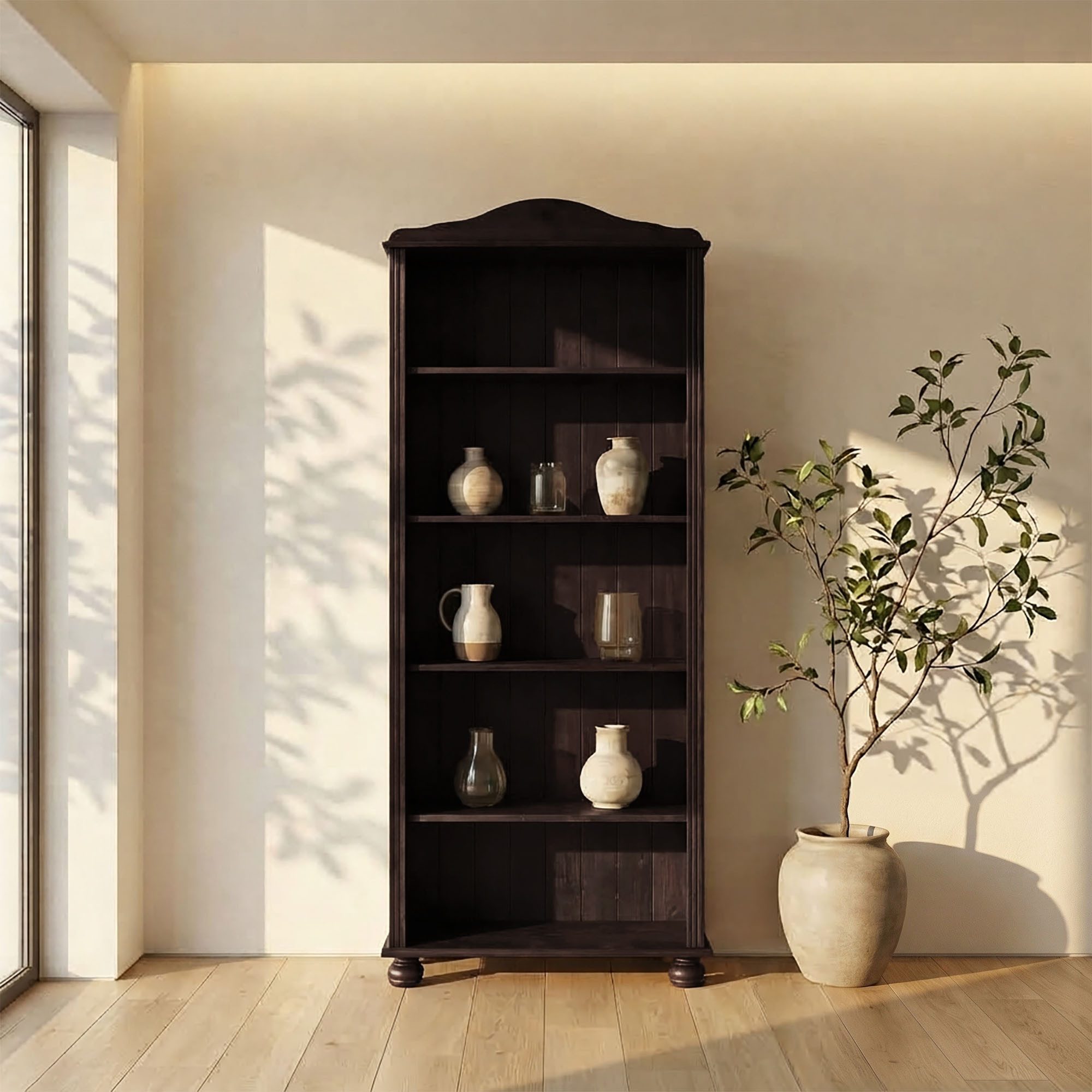 OTTO home Regal Mette, aus massivem Kiefernholz, in unterschiedlichen Größen und Farben