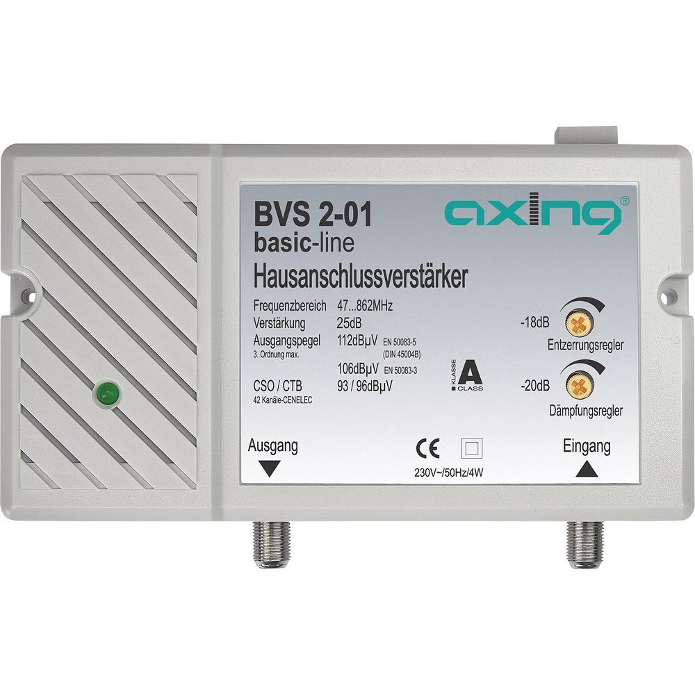 25 Leistungsverstärker 2 Verstärker BVS Kabel-TV -01 axing dB Axing