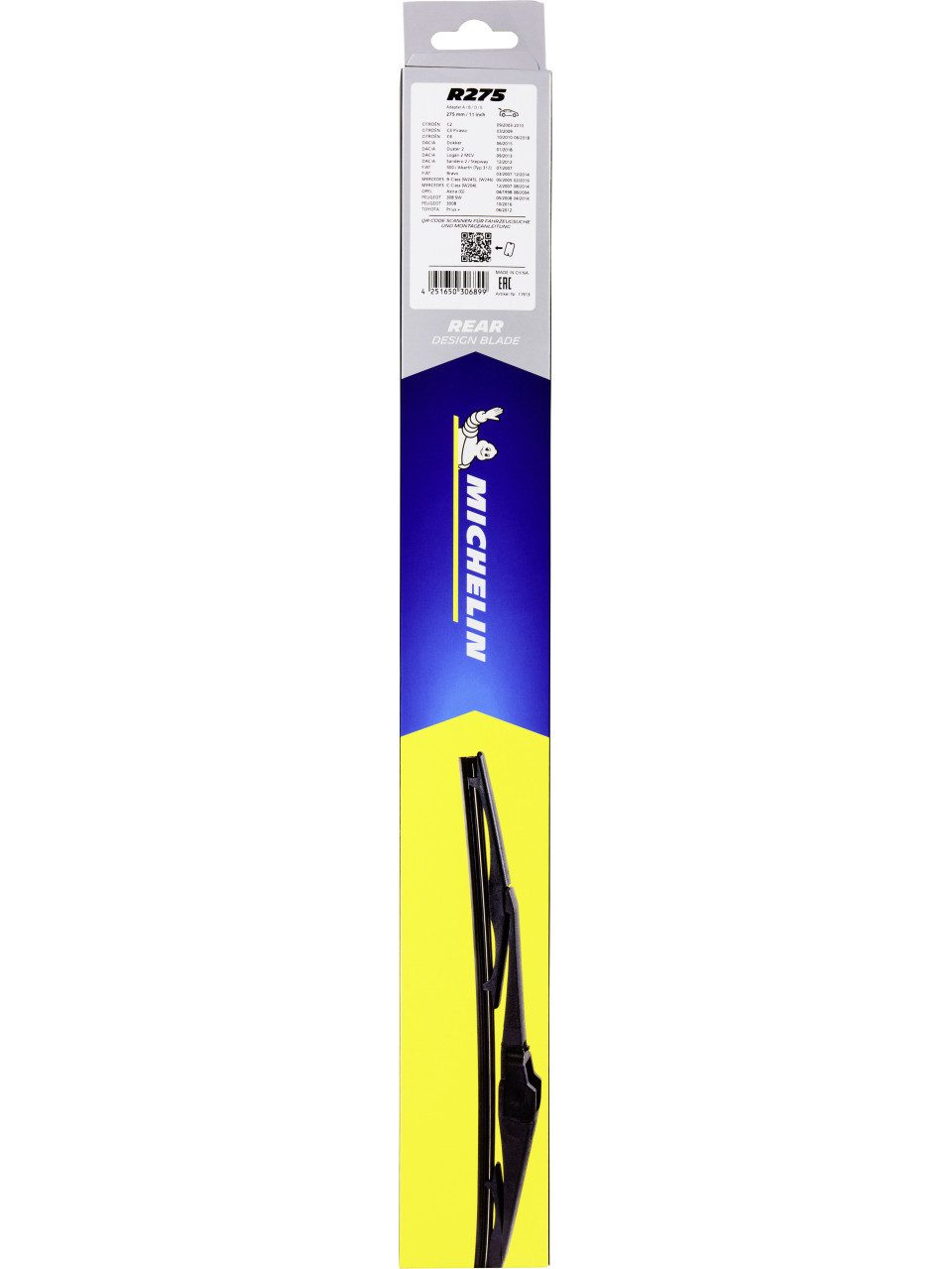 Michelin Scheibenwischblätter Michelin Scheibenwischer Heck R275 275mm