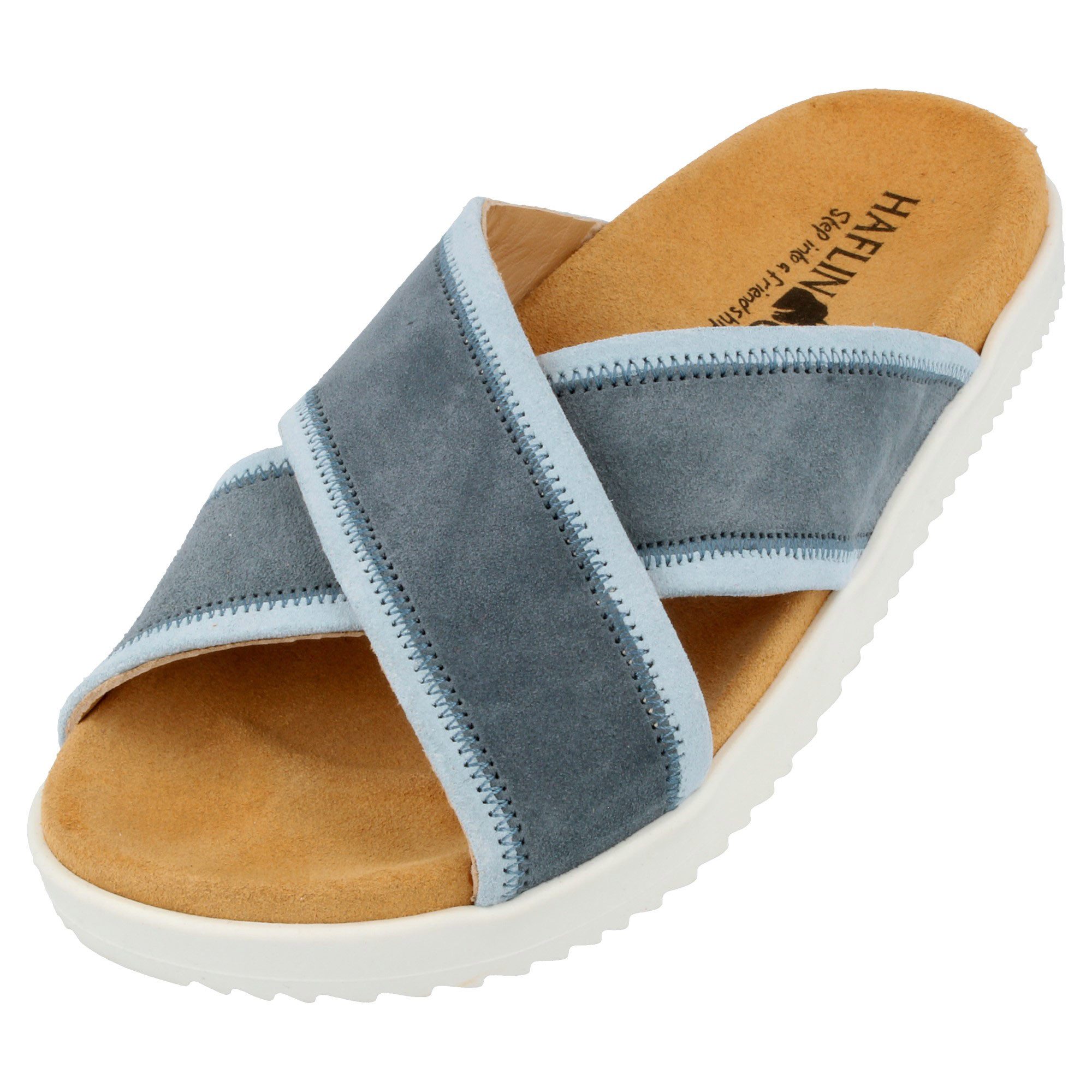 Haflinger Haflinger Palma Sommer Slide Sandale Hausschuh Unisex Hausschuh