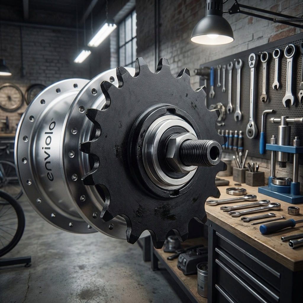 KMC Zahnkranz KMC Antriebsritzel E-Bike für Enviolo 1/2" x 3/32" 16 Zähne schwarz