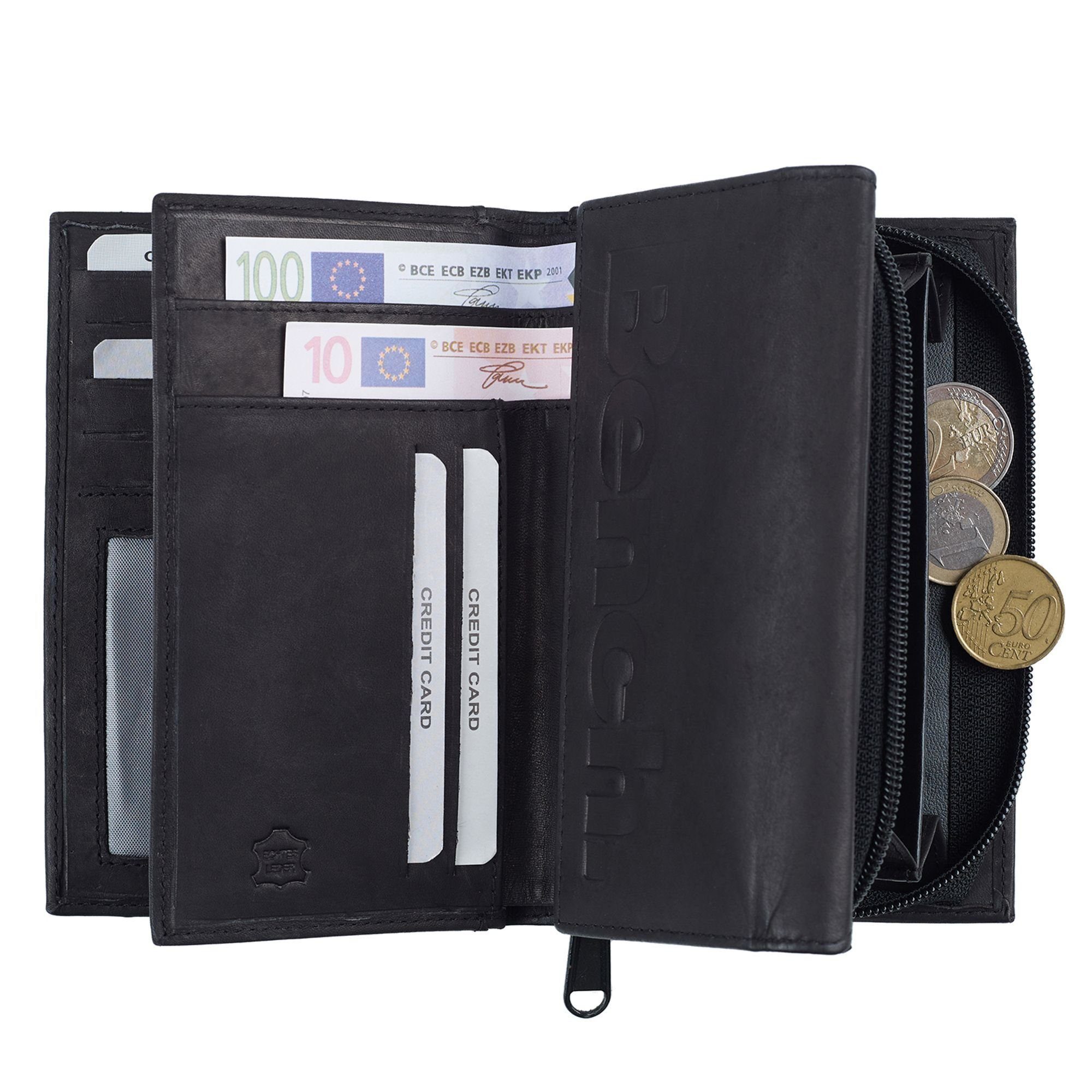 Bench. Geldbörse Damen Leder Geldbörse Portmonee günstig online kaufen