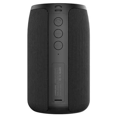 Tidyard ZEALOT S32 Bluetooth-Lautsprecher (Bluetooth, 10 W, Wasserdicht, 12h Spielzeit, FM-Stereo-3D-Hi-Fi)
