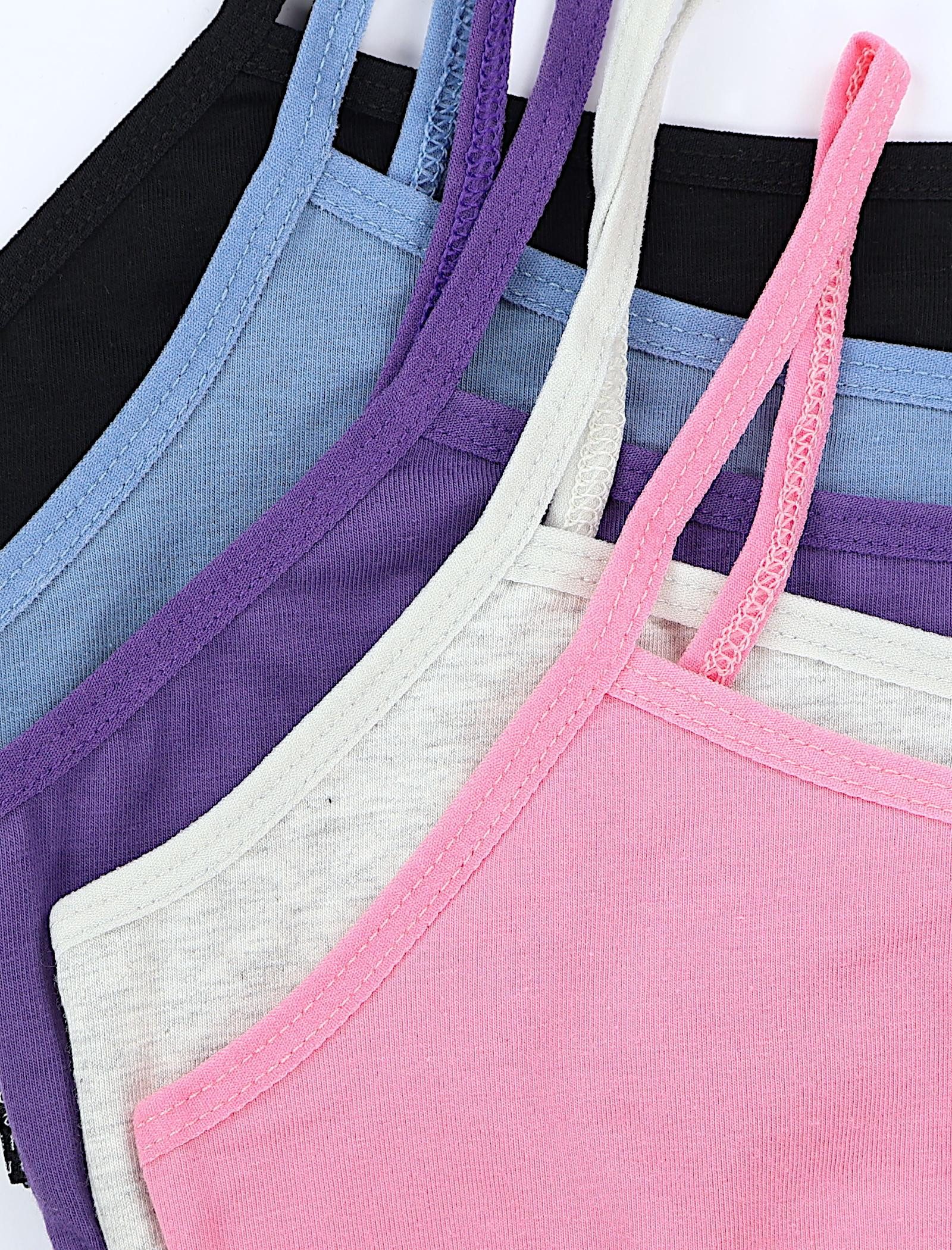 TupTam Bustier TupTam Mädchen Bustier mit Spaghettiträger 5er Pack – Bild 4 von 5