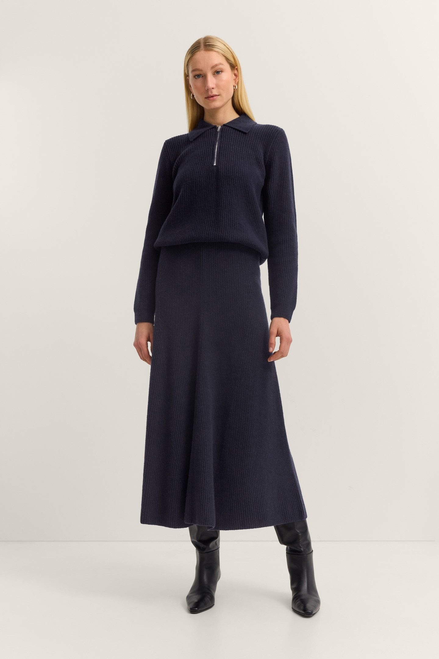 bugatti Strickrock Kaschmir-Mix weich, warm und elegant