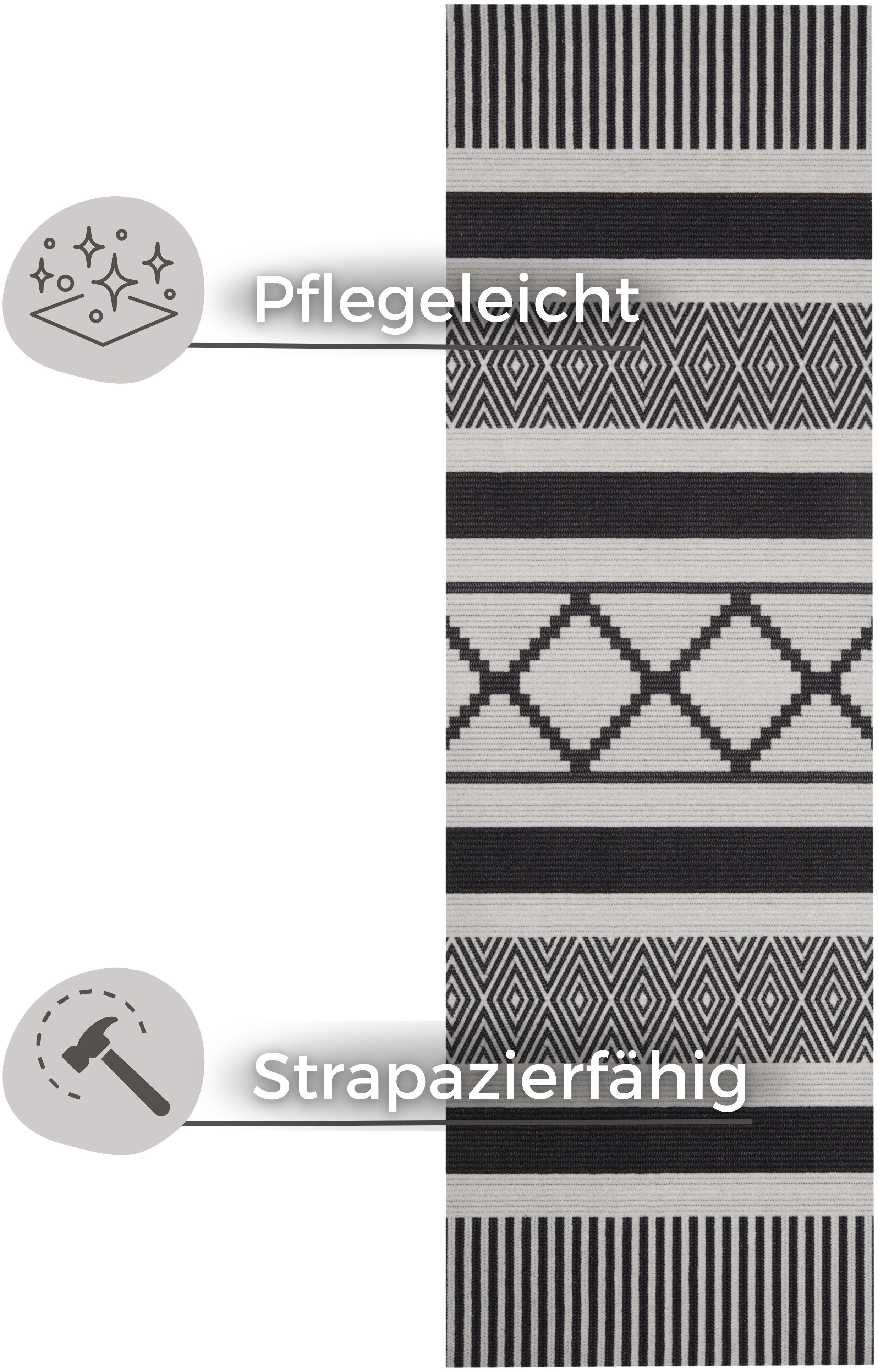 HANSE Home Läufer Urban, rechteckig, Höhe: 5 mm, Läufer, Rutschfest, Küchen günstig online kaufen