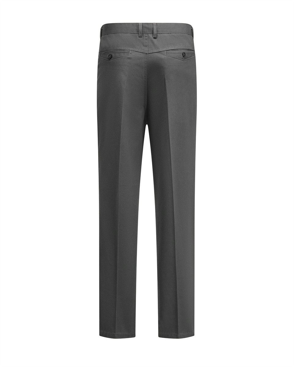 Allthemen Chinohose aus reiner Baumwolle Chino mit hoher Taille